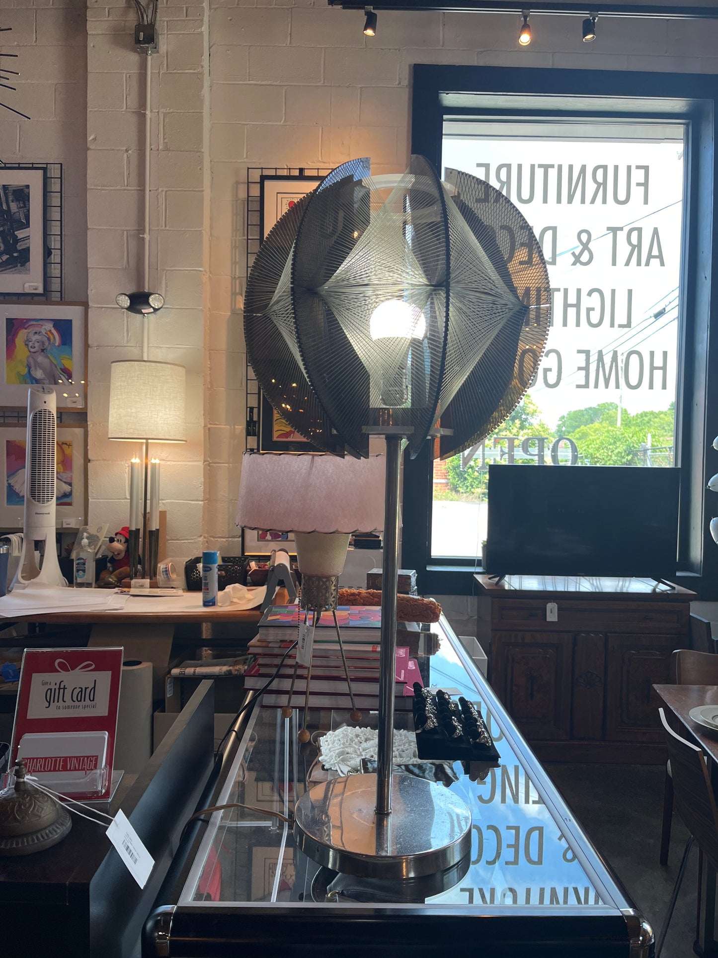 VINTAGE PAUL SECON STRING LAMP