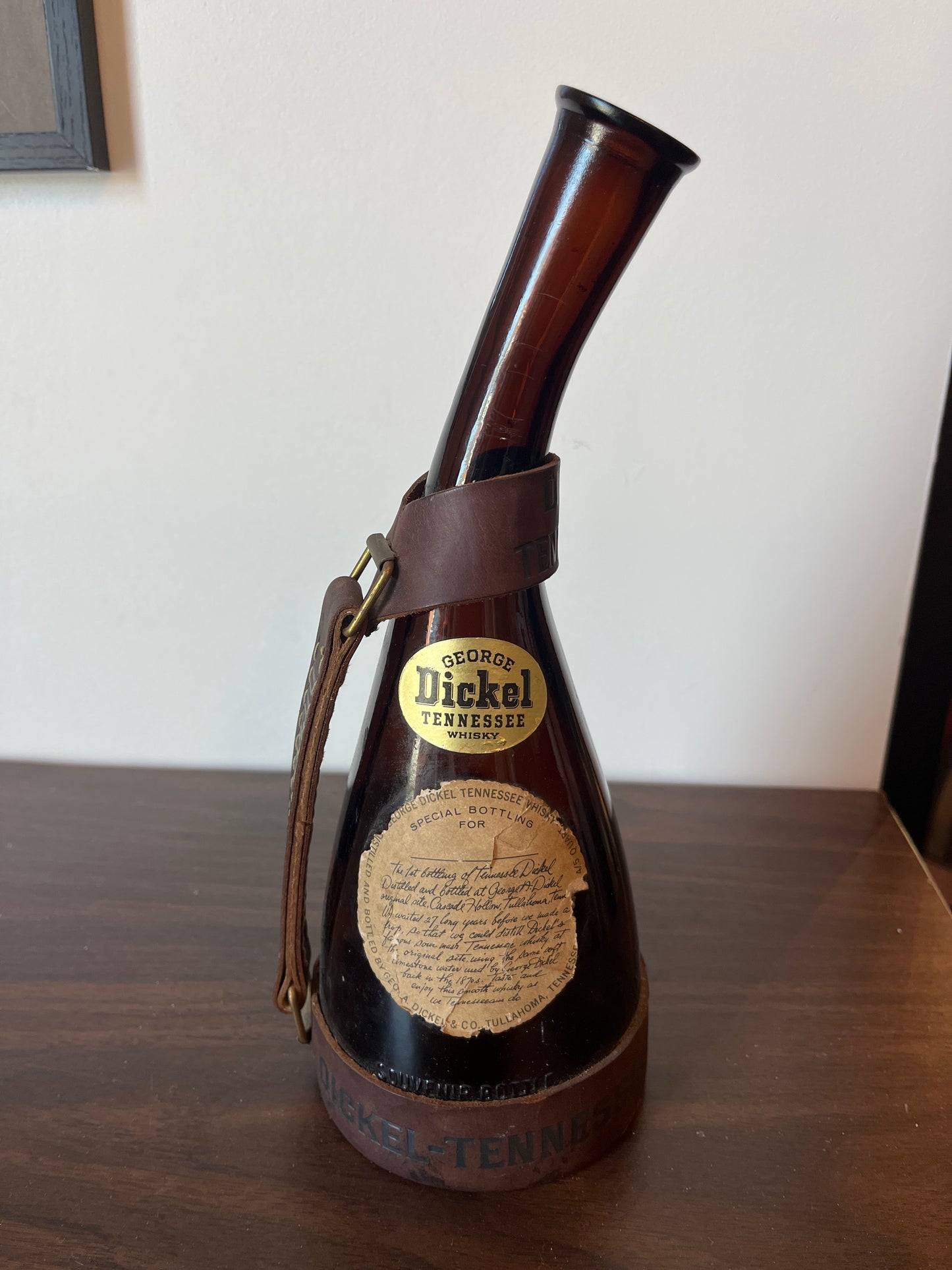 VTG GEORGE DICKLE BOTTLE