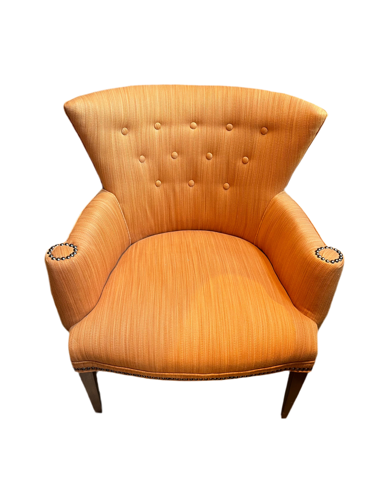 1950'S BUTTON BACK LOUNGE CHAIR