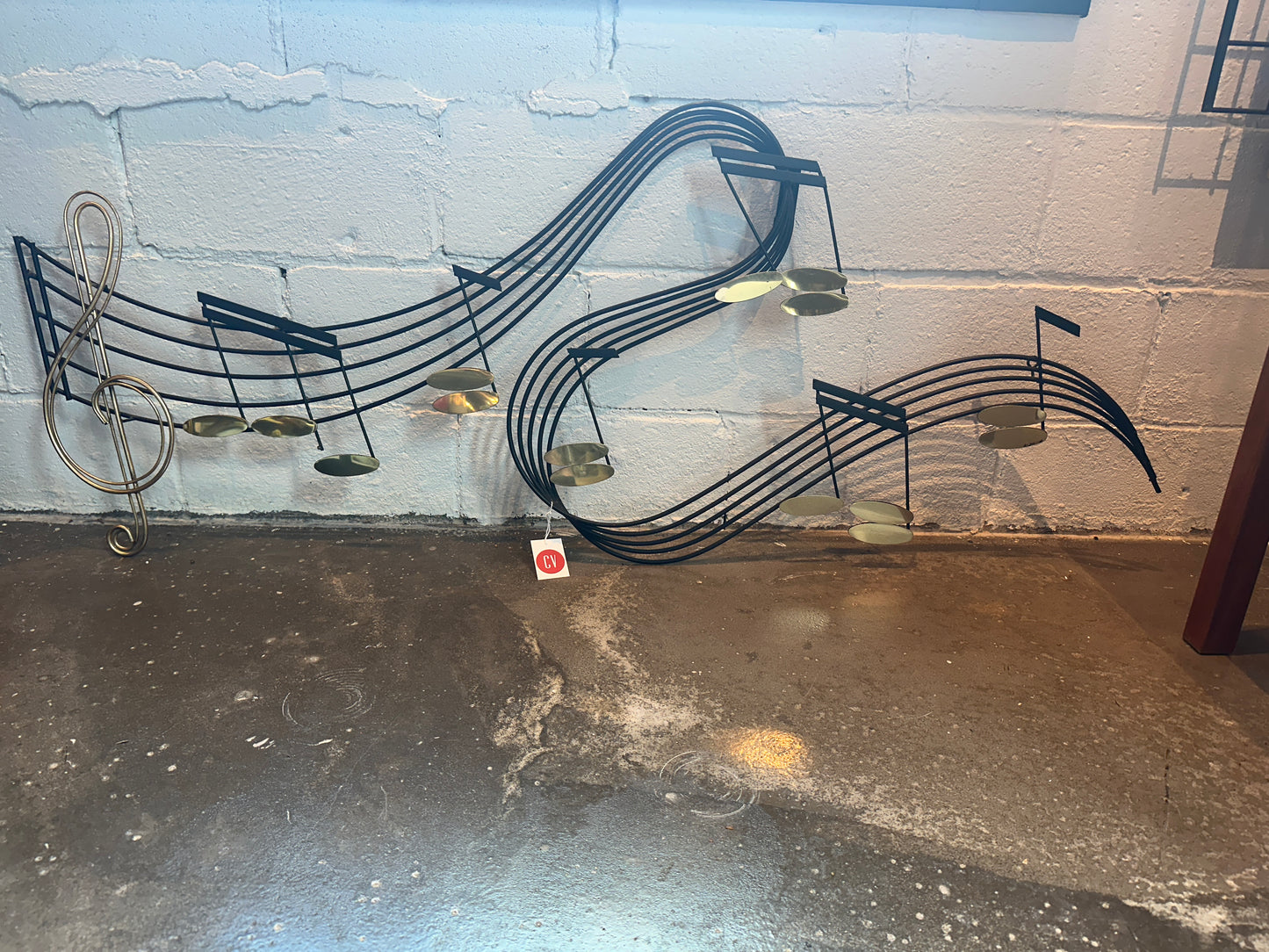 1988 SIGNED MUSICALL WALL SCULPTURE - CURTIS JERE
