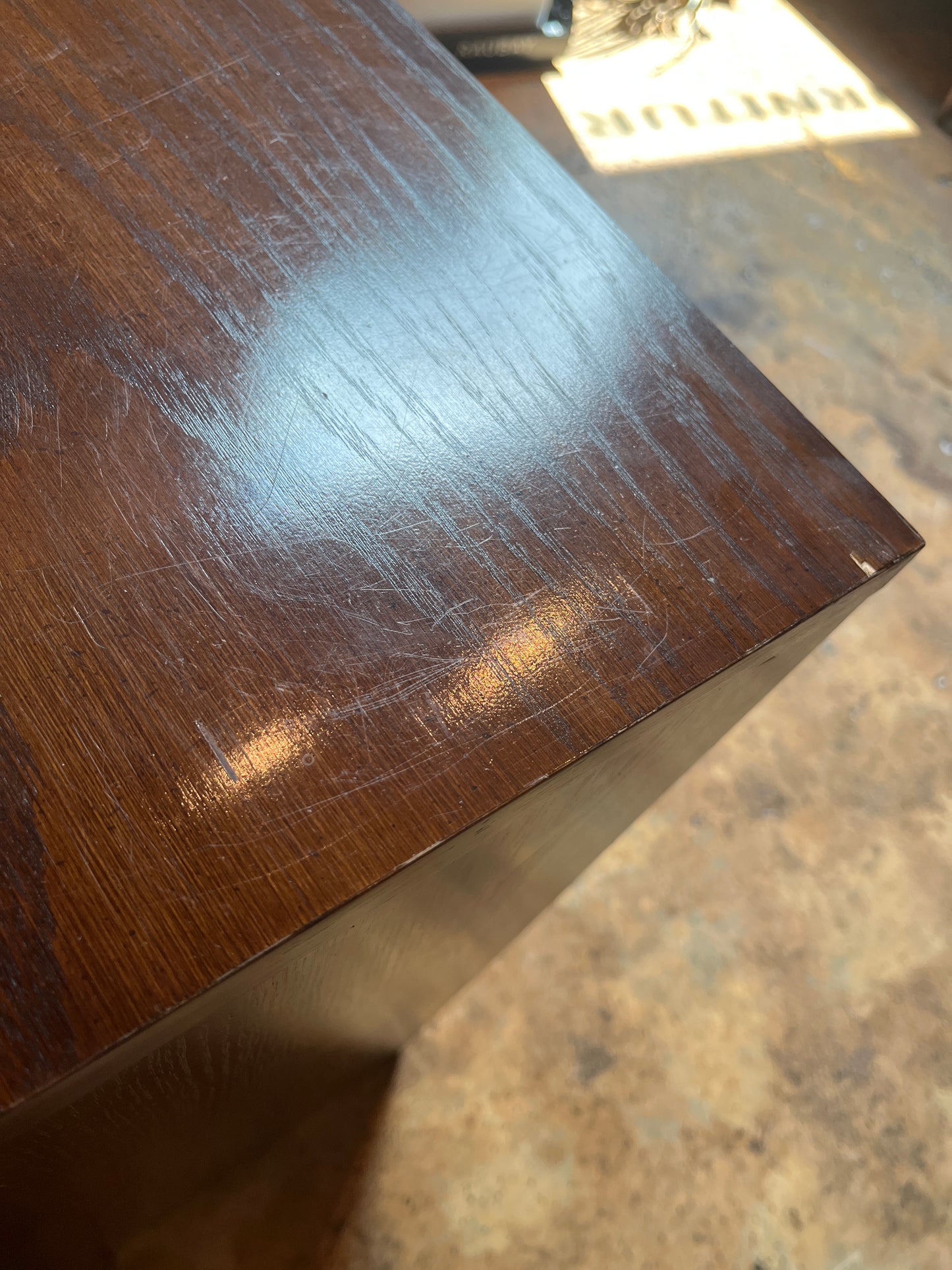 CAMPAIGN STYLE DIXIE WRITING DESK