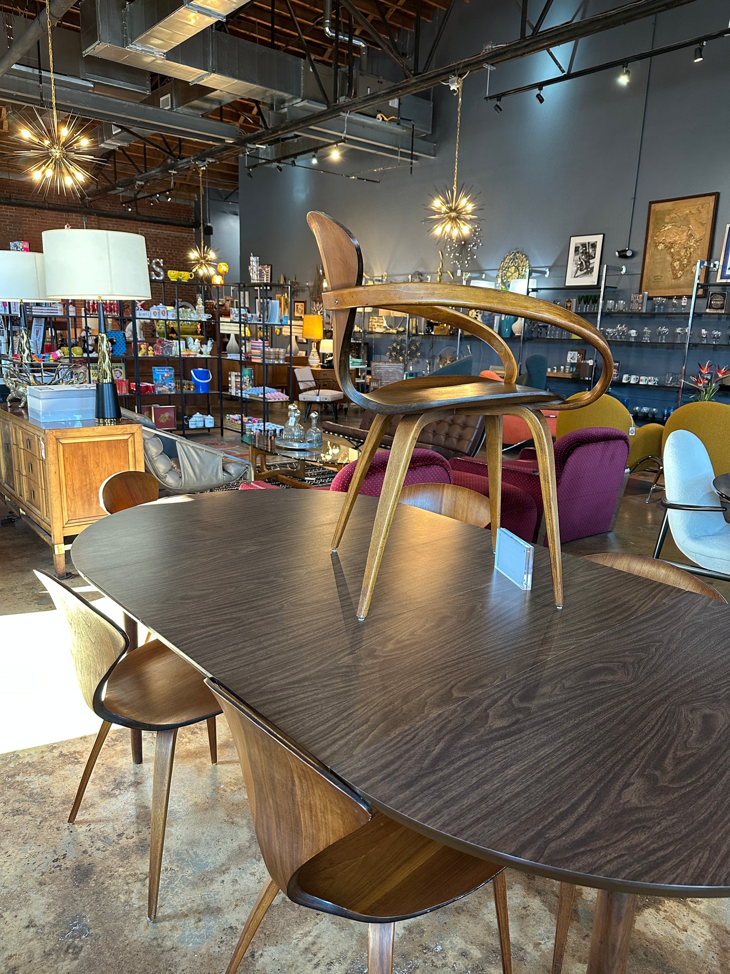 4 RARE 1965 CHERNER DINING CHAIRS
