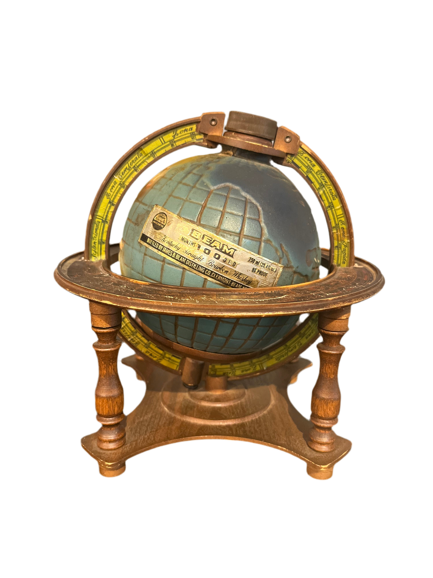Vintage Jim Beam Globe Decanter