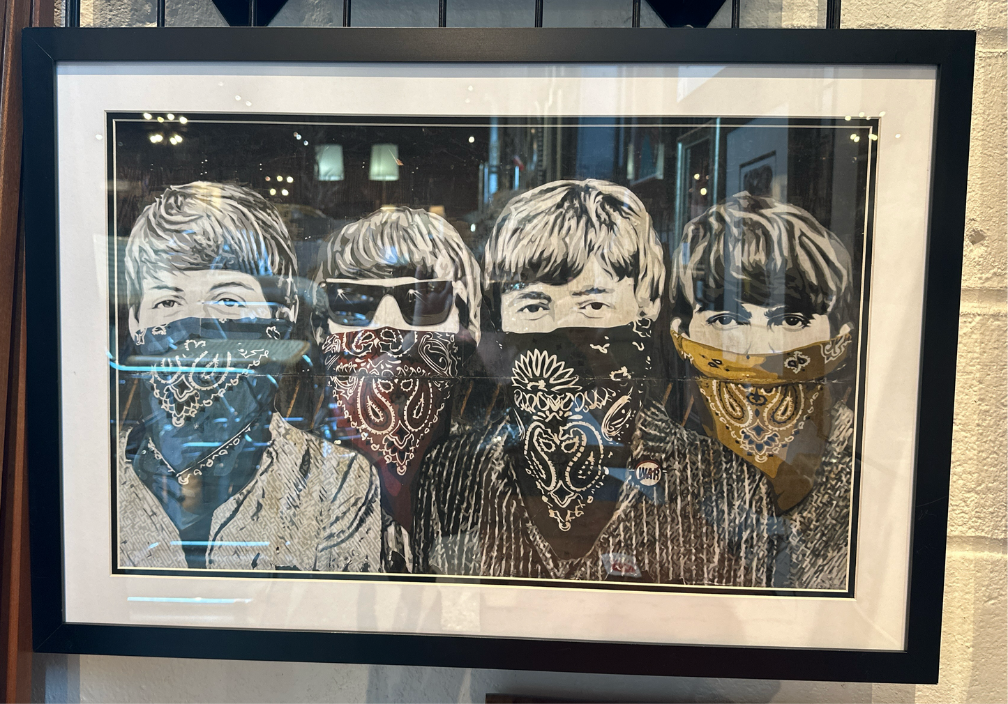BEATLES BANDANNA BY BANKSY