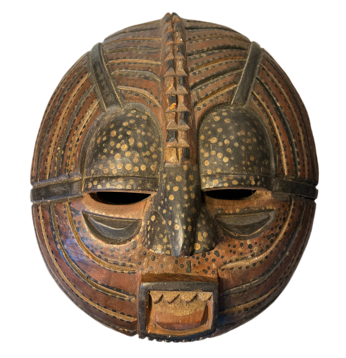 WOOD CONGOLESE AFRICAN MASK