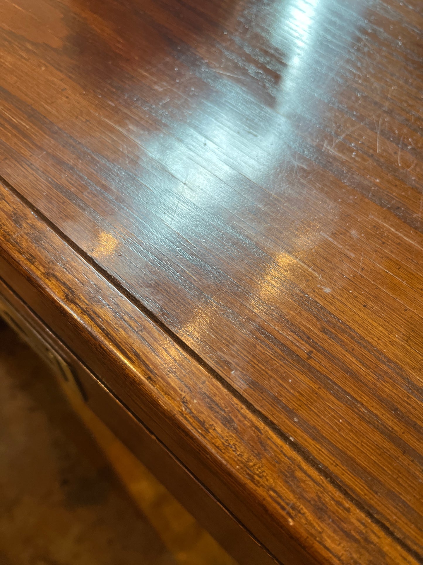 CAMPAIGN STYLE DIXIE WRITING DESK