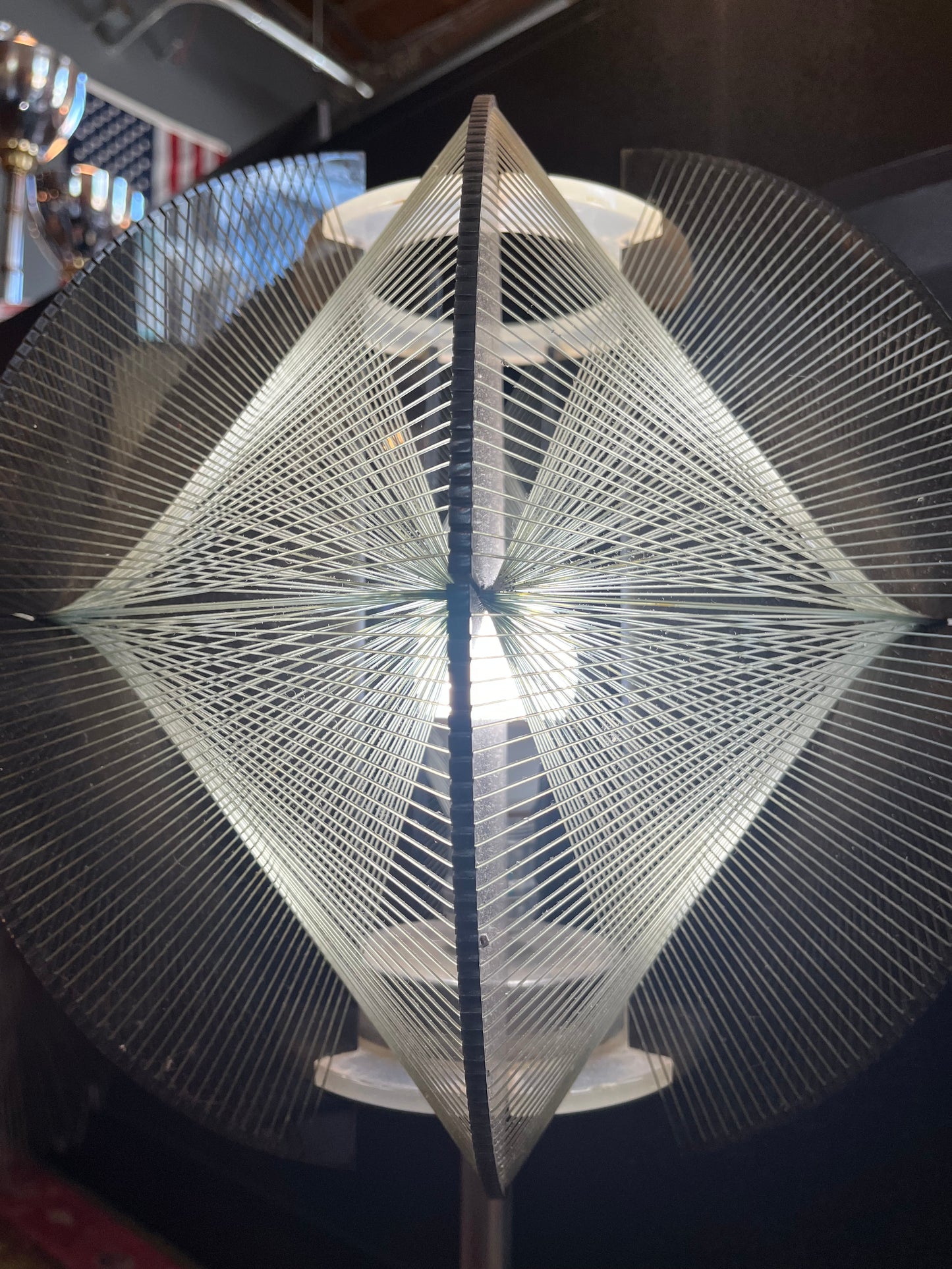 VINTAGE PAUL SECON STRING LAMP