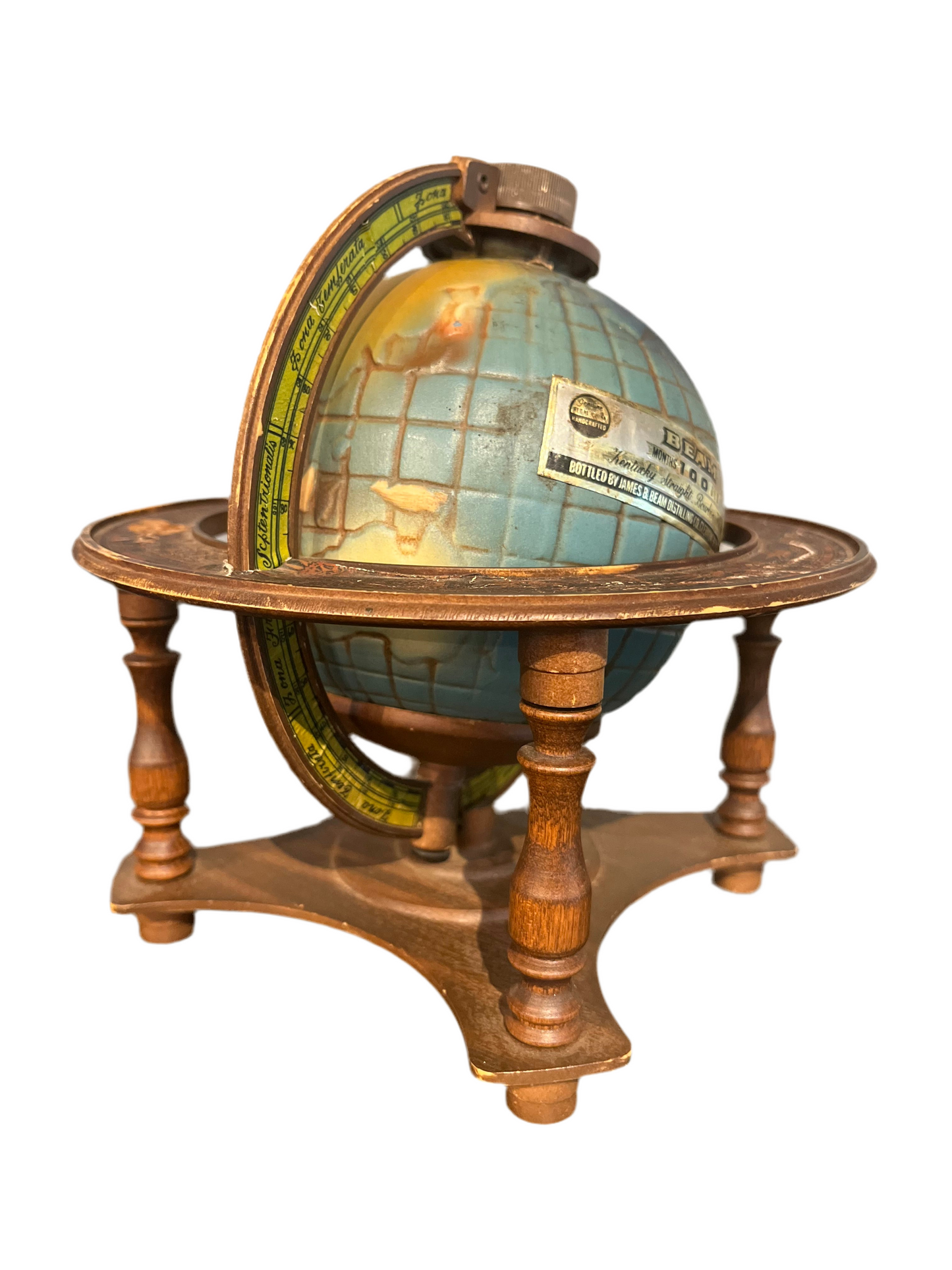 Vintage Jim Beam Globe Decanter