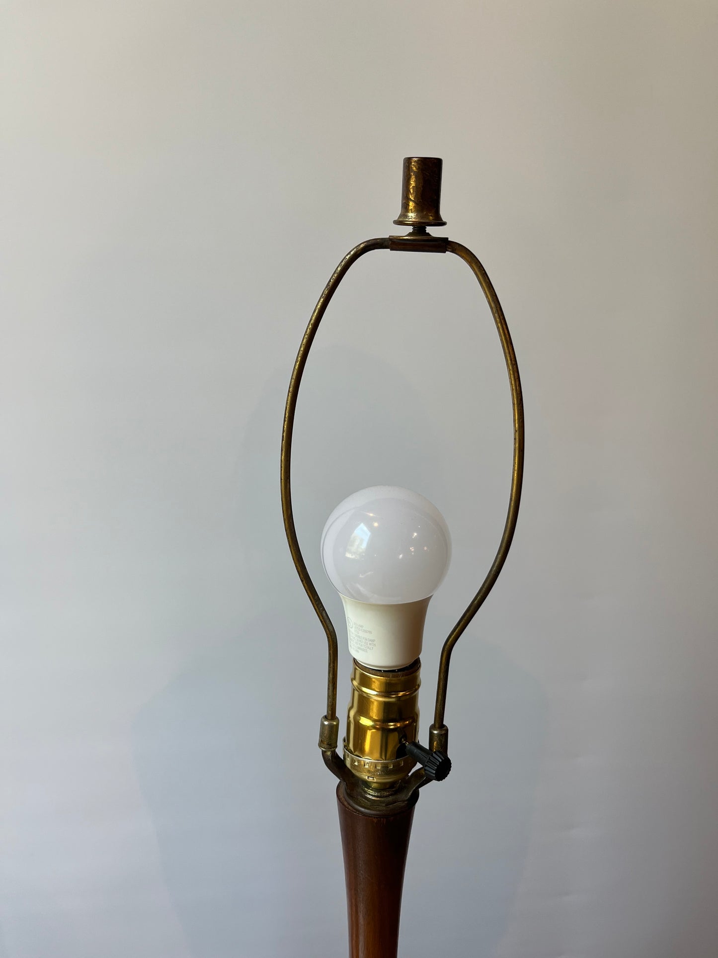 PR OF MCM WOOD/CERAMIC LAMPS
