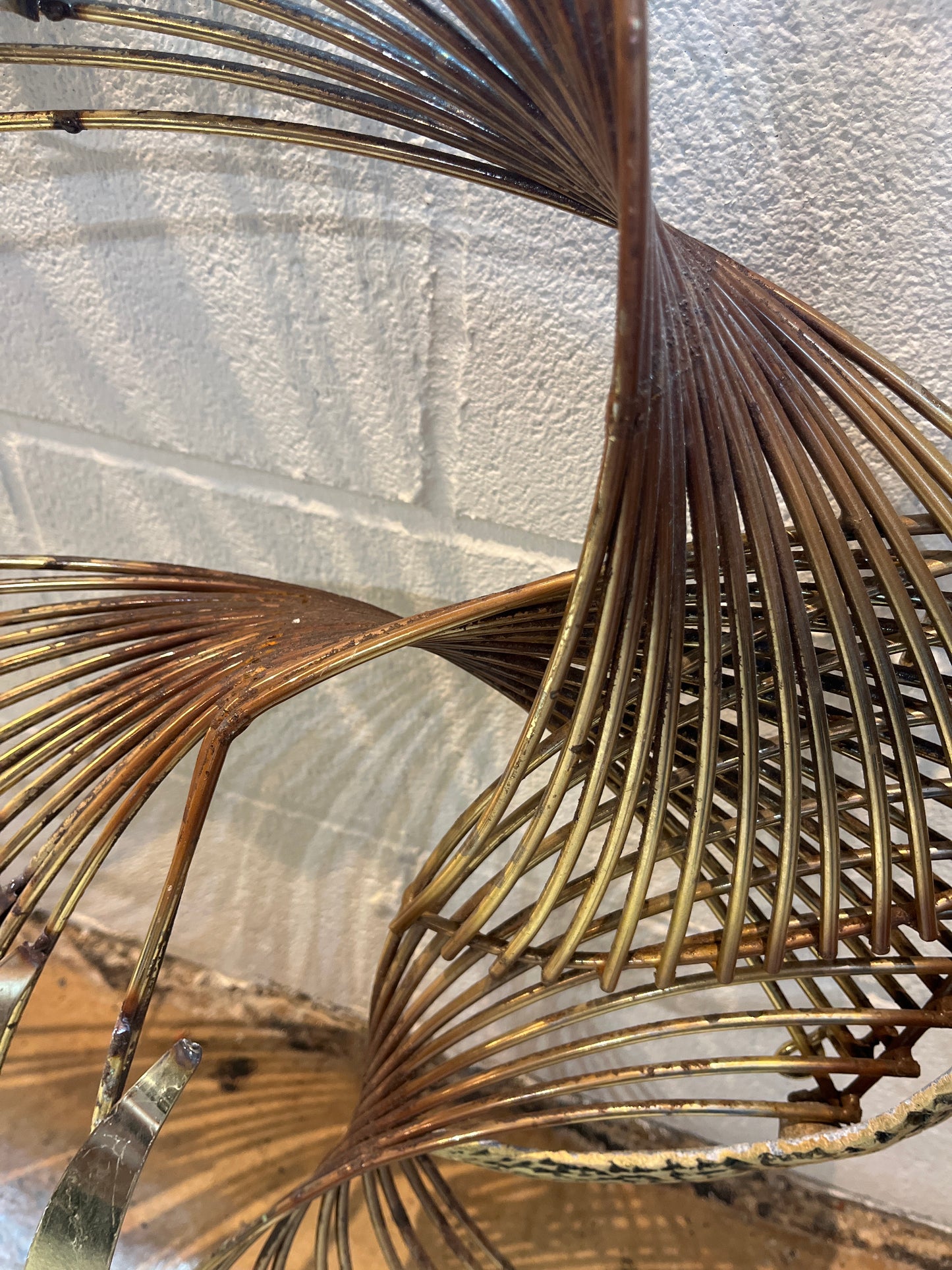 Peacock Wall Sculpture - Curtis Jere