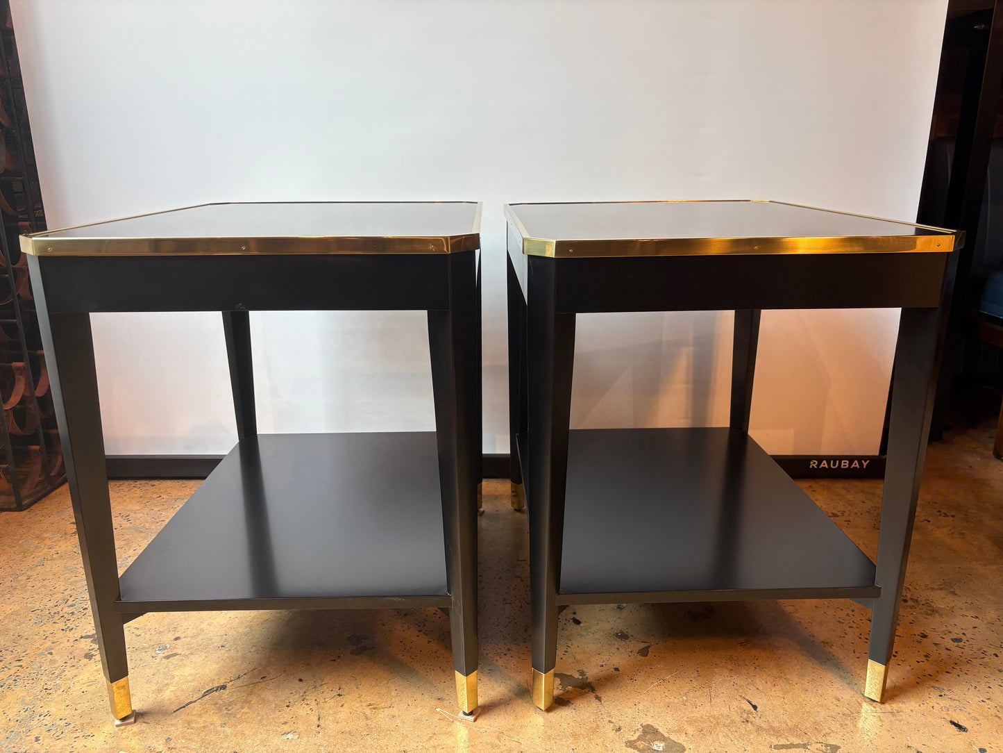 Pair of Modern History Wilson End Tables
