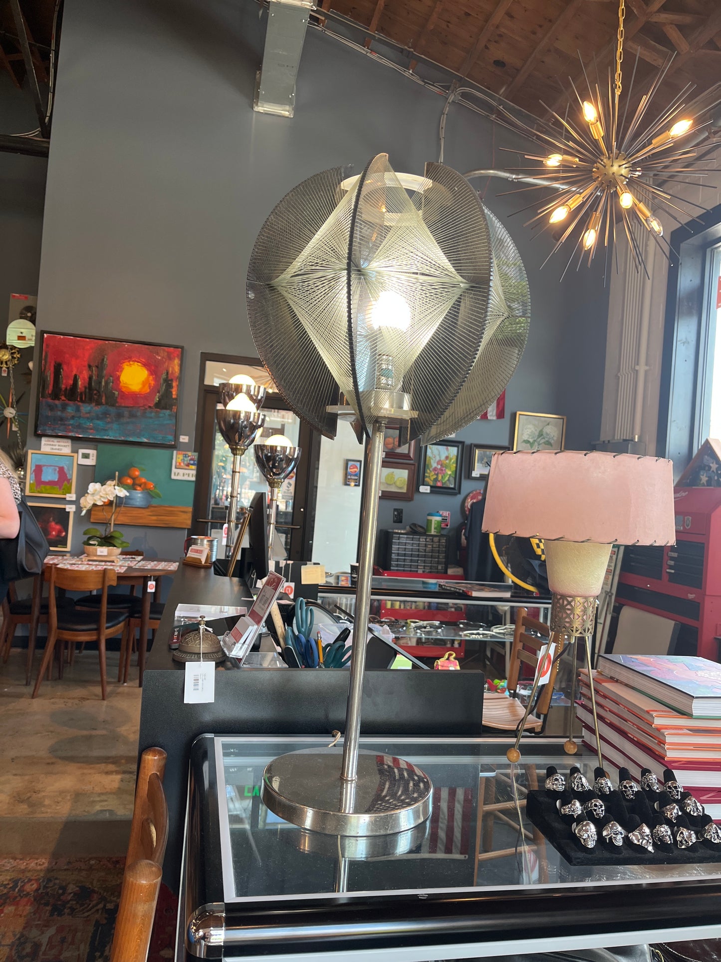 VINTAGE PAUL SECON STRING LAMP