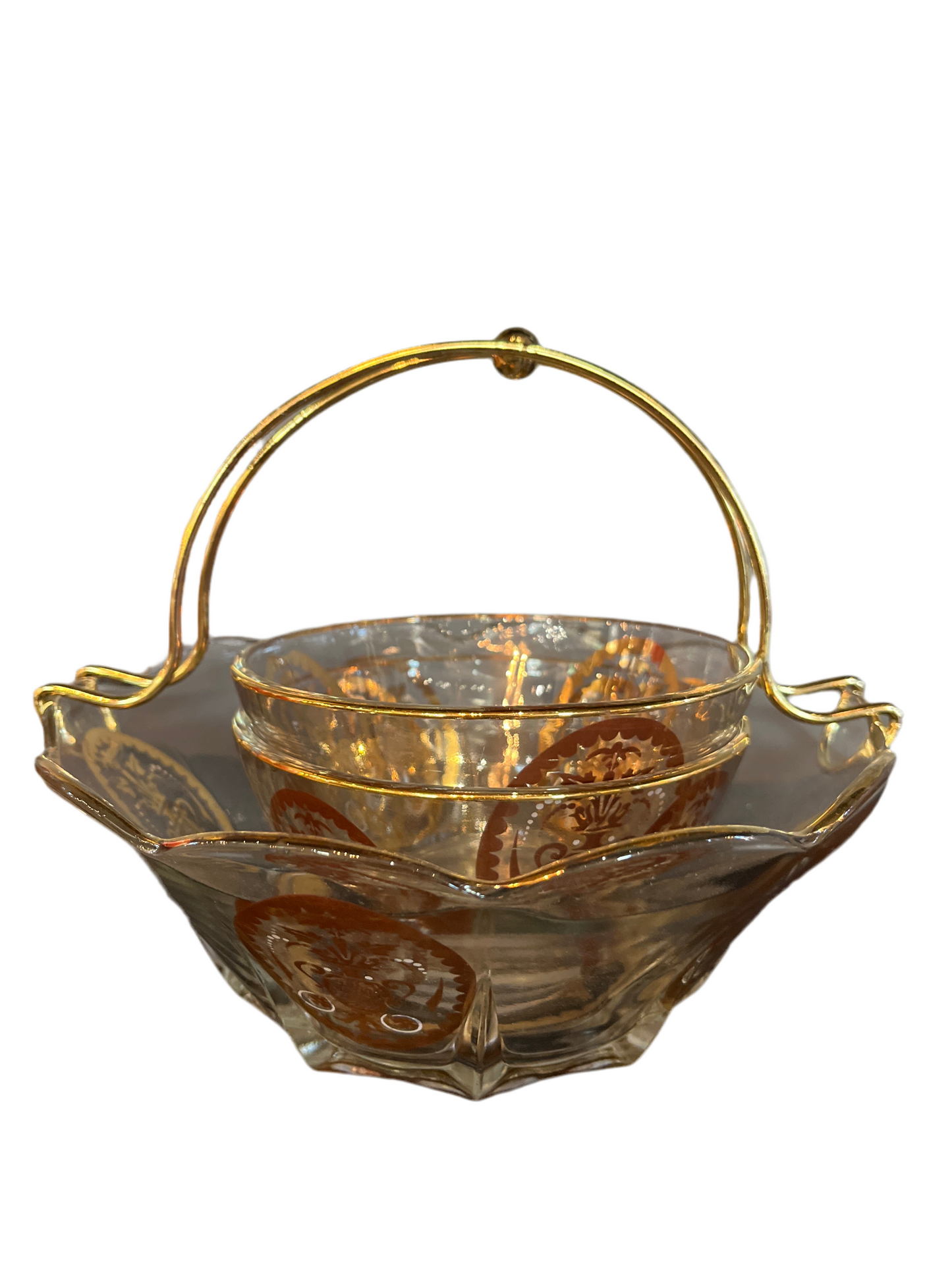 CHIP DIP SET WITH CARRIER