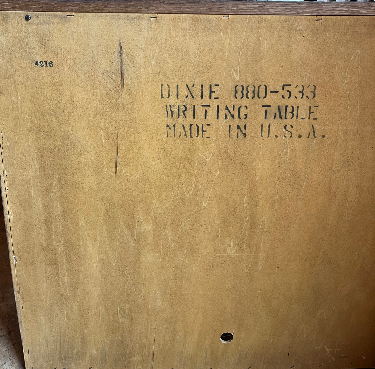 CAMPAIGN STYLE DIXIE WRITING DESK