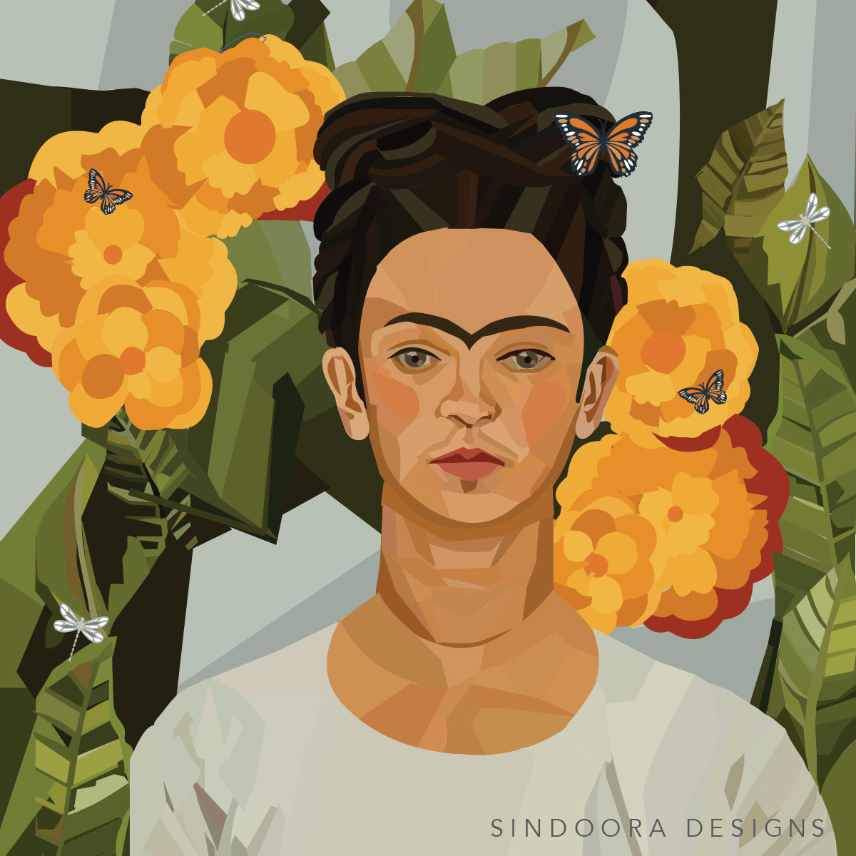 FRIDA PRINT BY SINDOORA