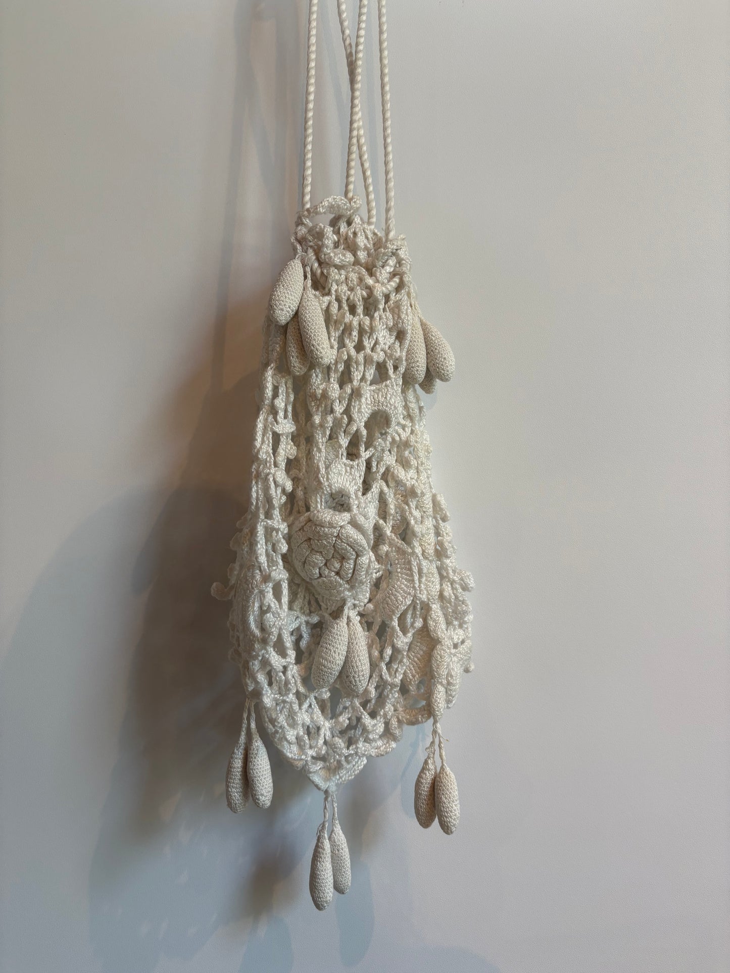 CROCHETED COTTON PURSE