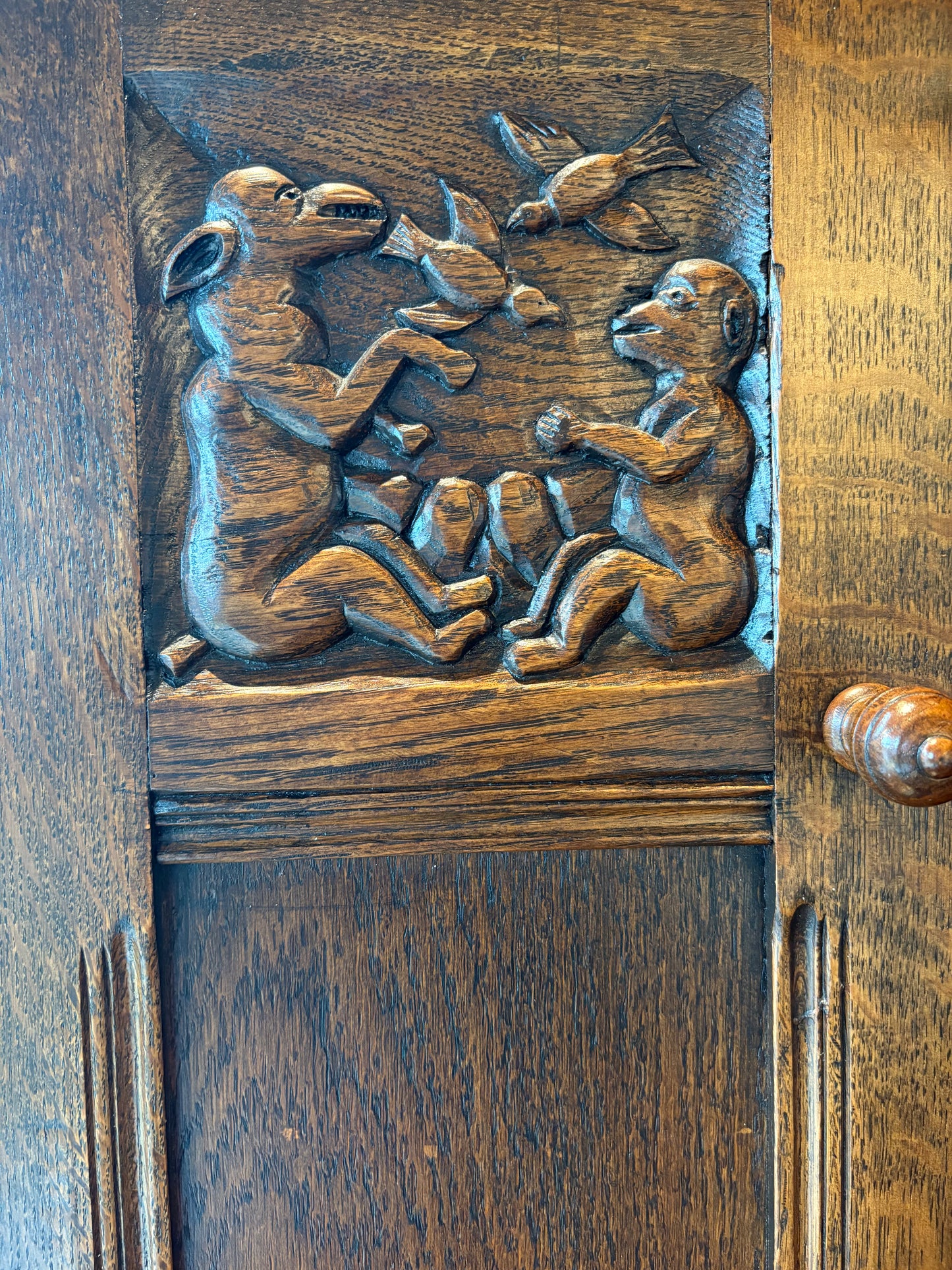 ANTIQUE SIDEBOARD