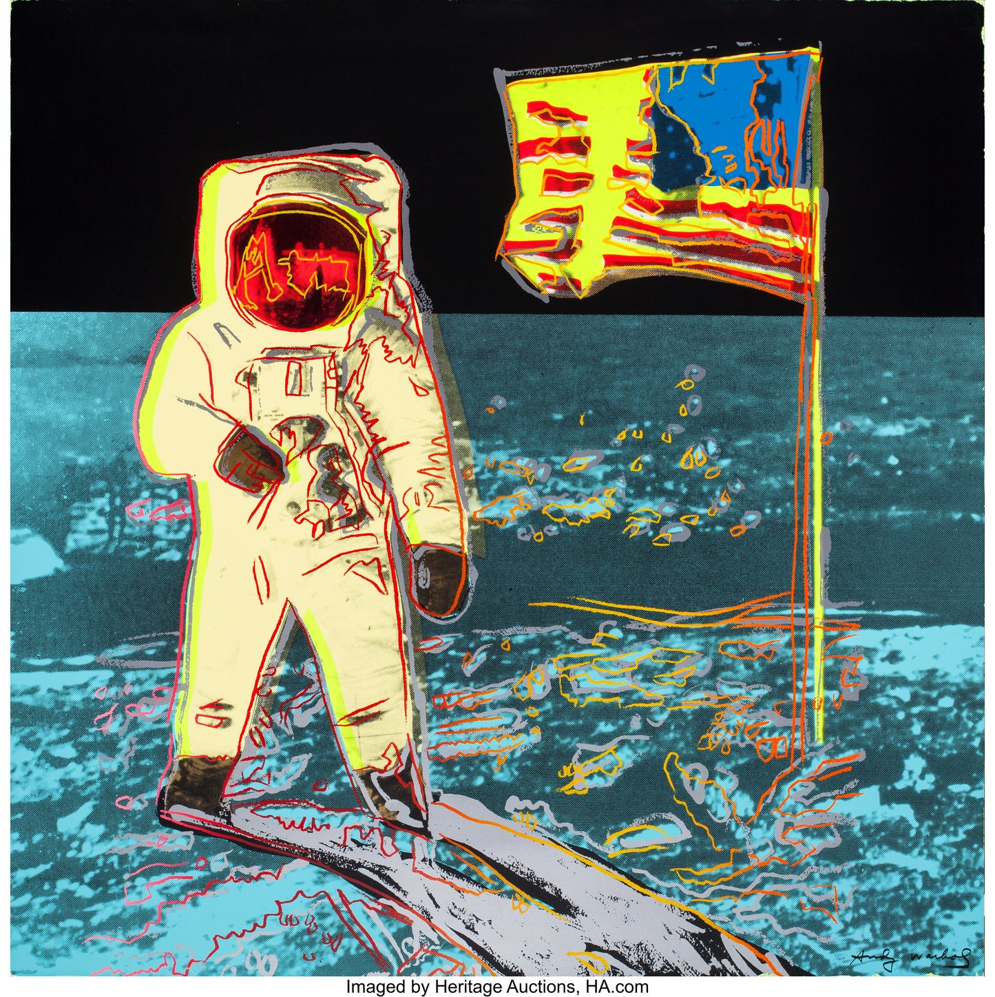 ANDY WARHOL MOONWALK