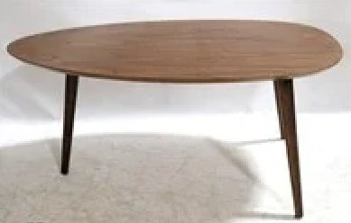 Danish Midcentury Modern Guitar Pick Coffee Table