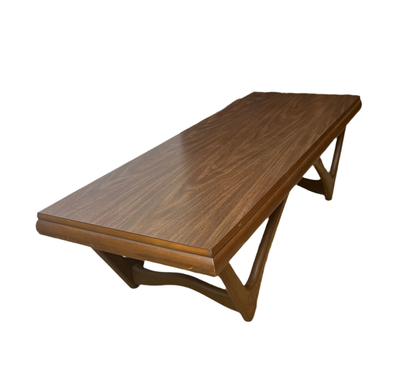 ADRIAN PEARSALL WALNUT COFFEE TABLE