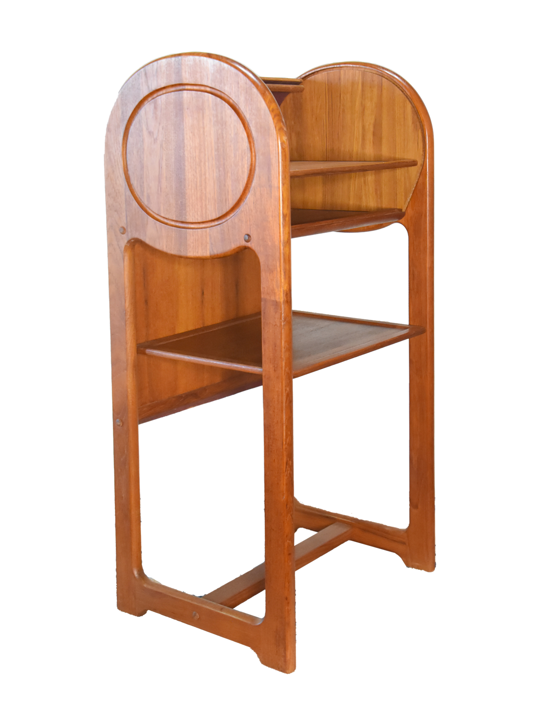 1960s Teak Phone Stand