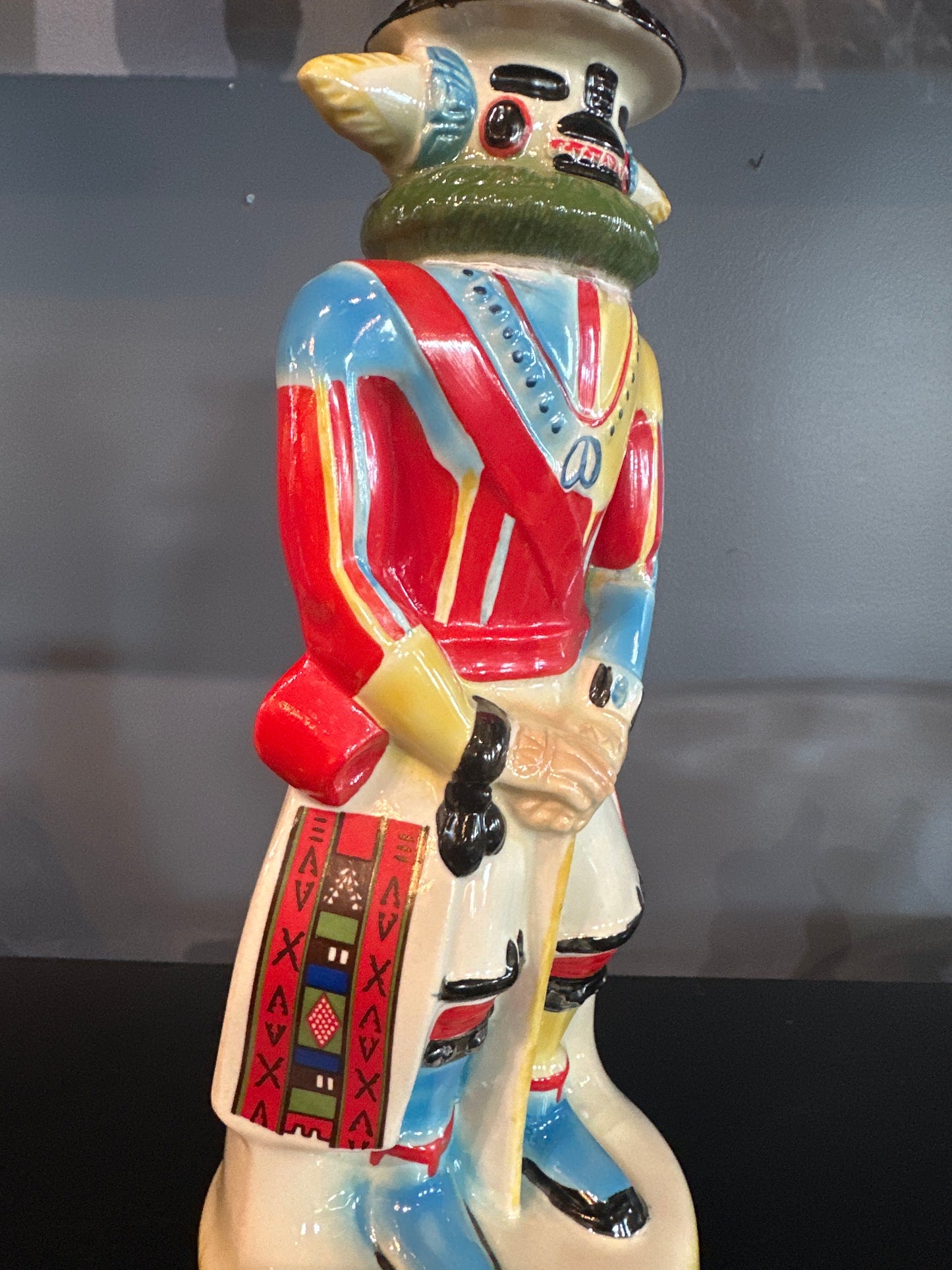 EZRA BROOKS 1974 HOPI KACHINA DECANTER