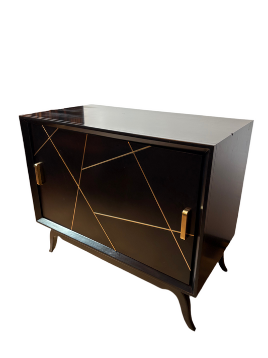 Wildwood Sinatra Black Bar Cabinet