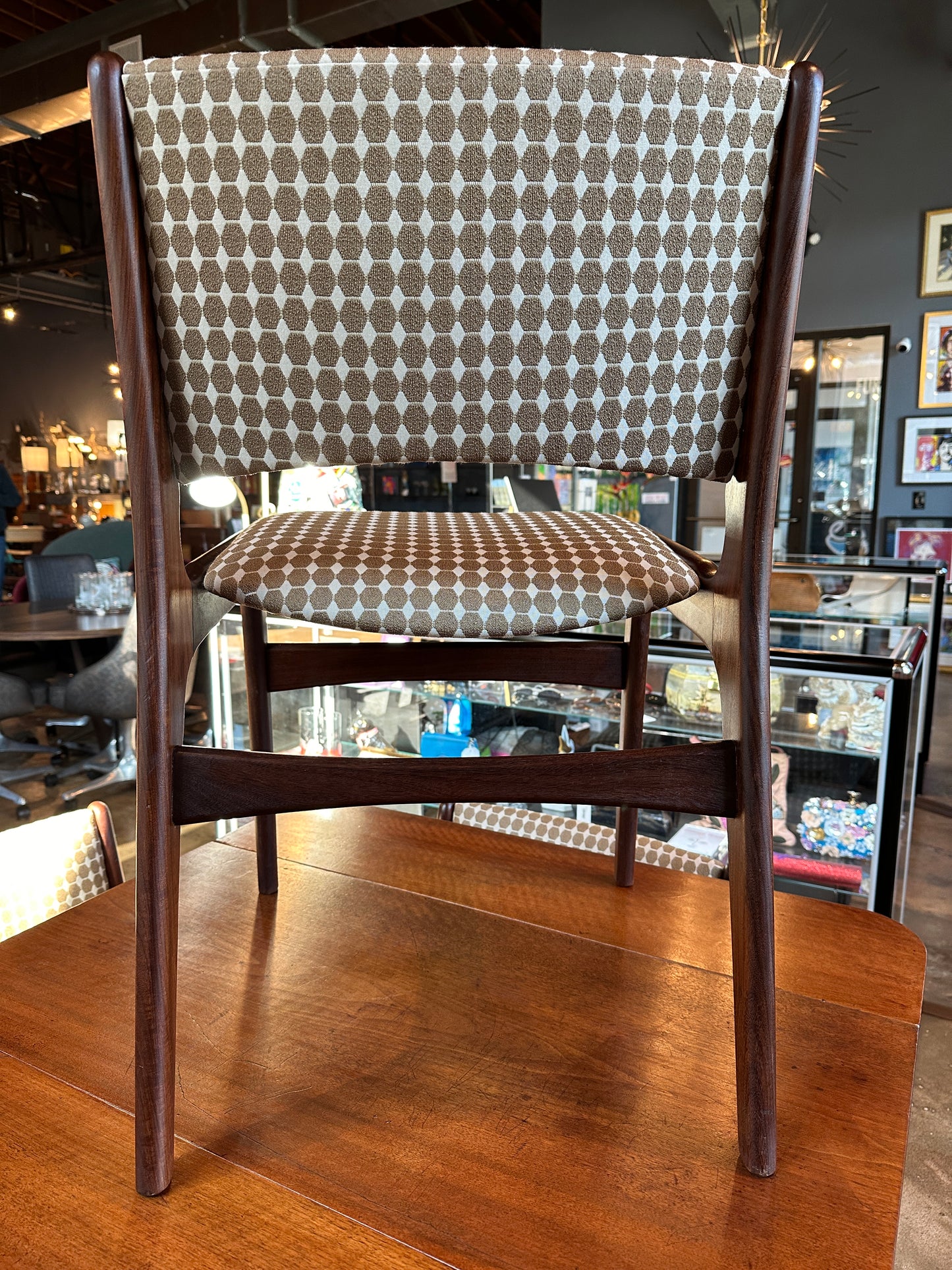 SET of 6 ERIK BUCH ROSEWOOD DINING CHAIRS