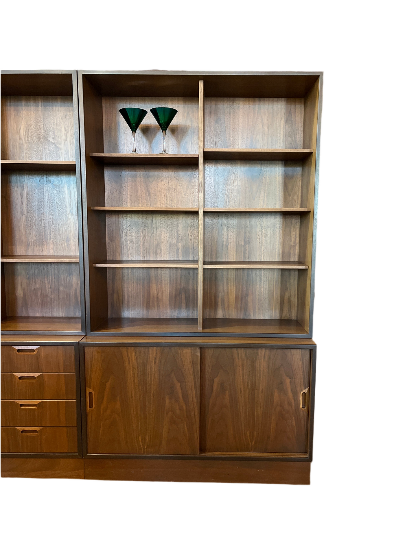 MCM WALNUT SHELVING UNIT(S)