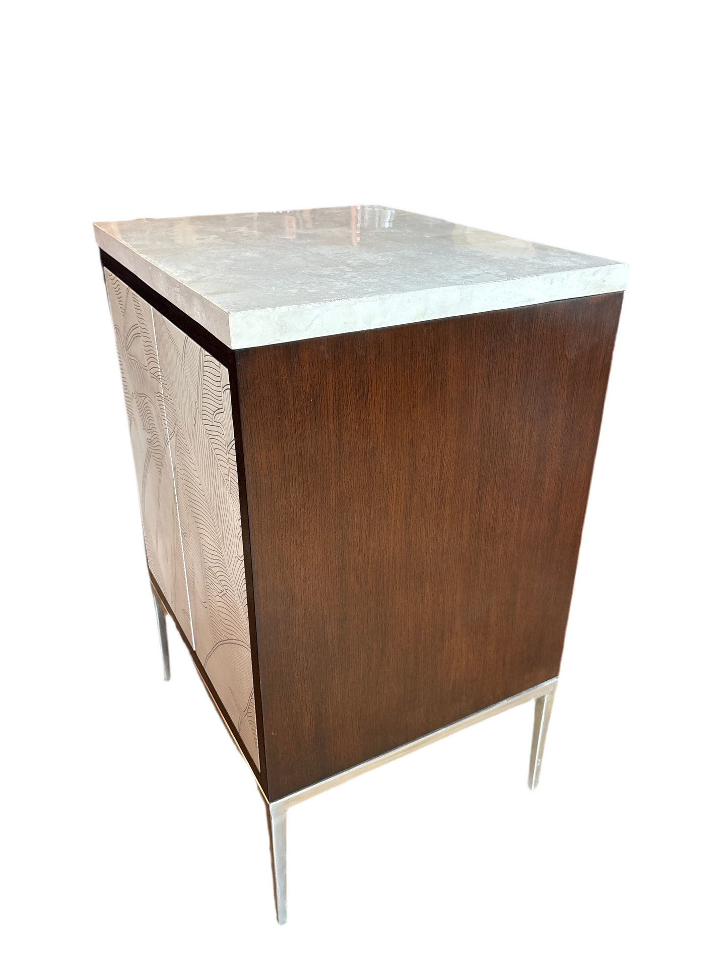 Chelsea House Banana Leaf Cabinet