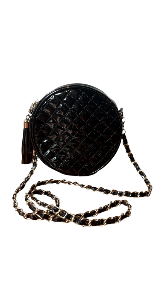 Vintage Round Black Purse