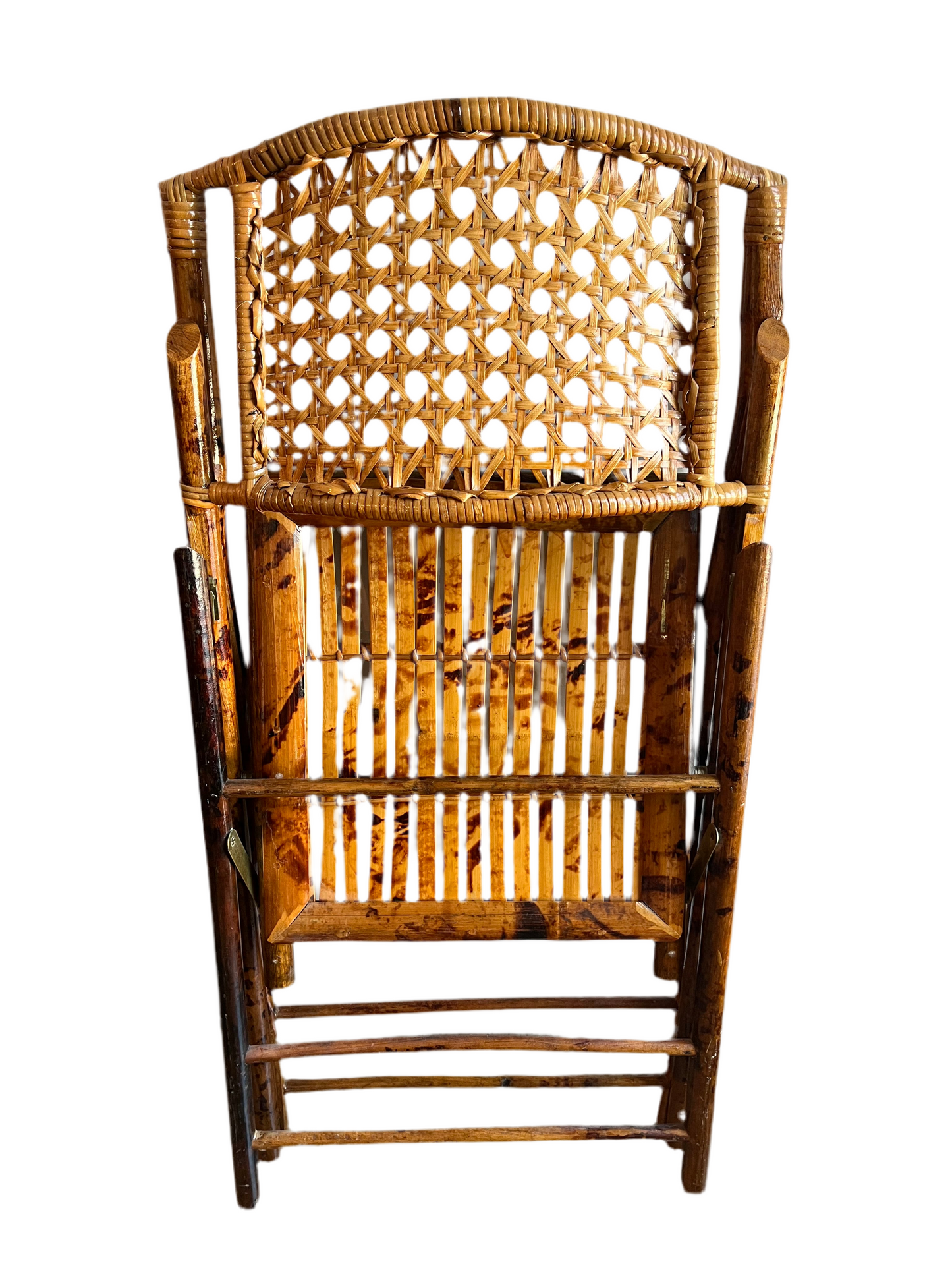 SET OF 2 BAMBOO CHAIRS AND 2 TABLES
