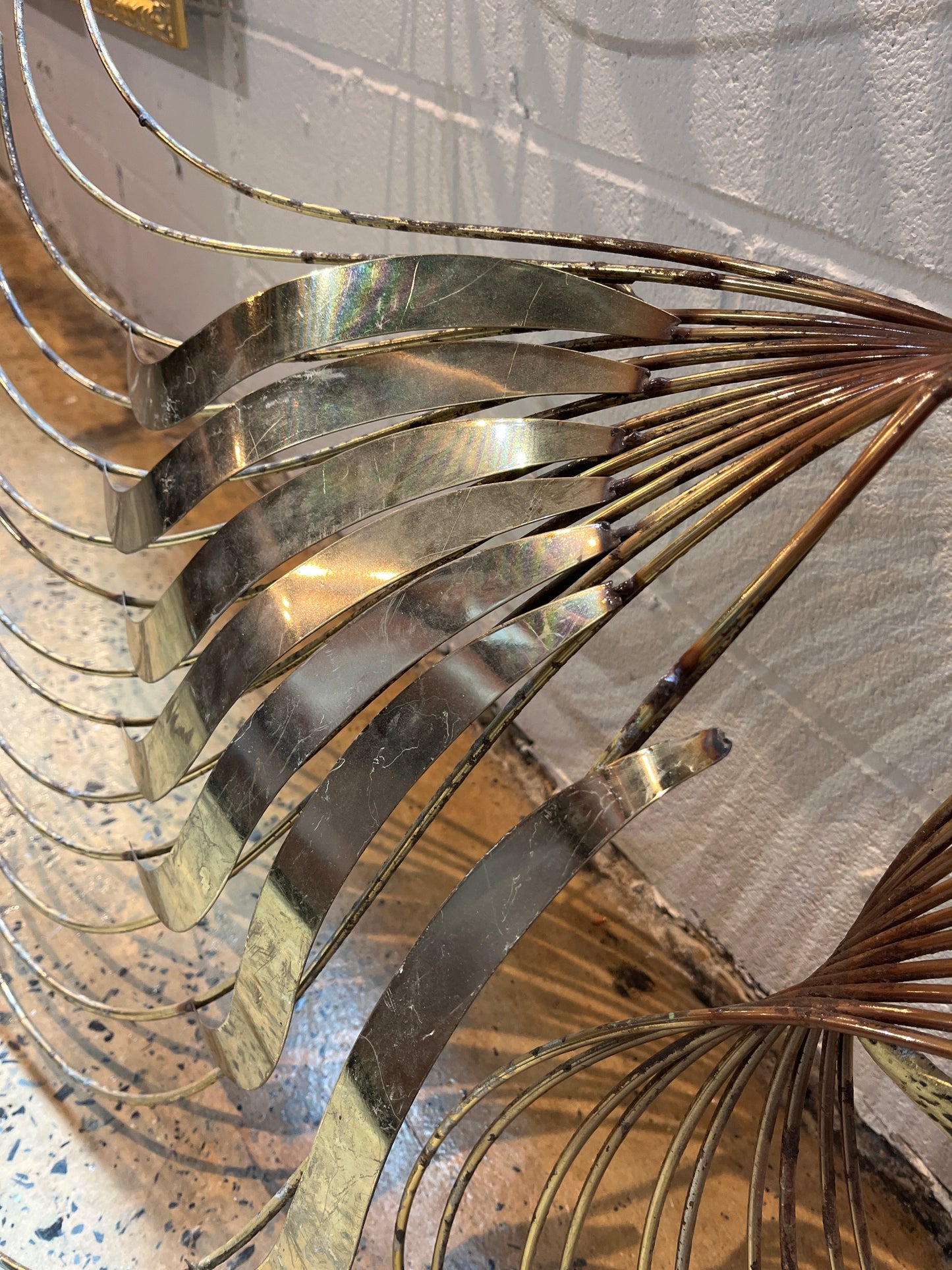 Peacock Wall Sculpture - Curtis Jere