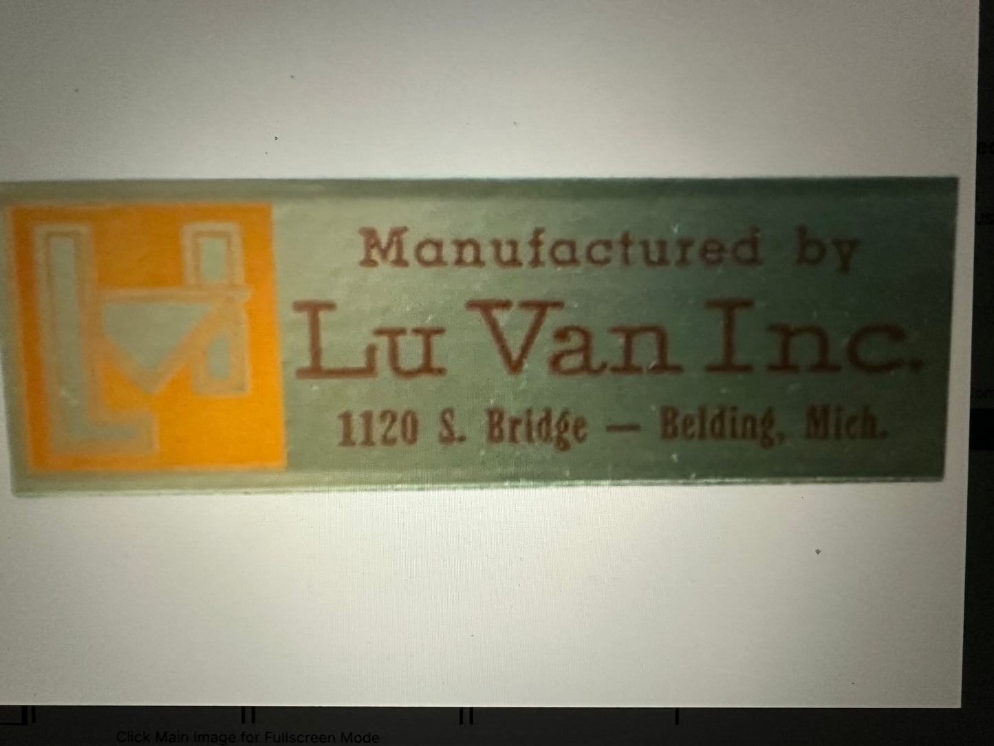 Lu Van Mid-Century Sliding Door Stand