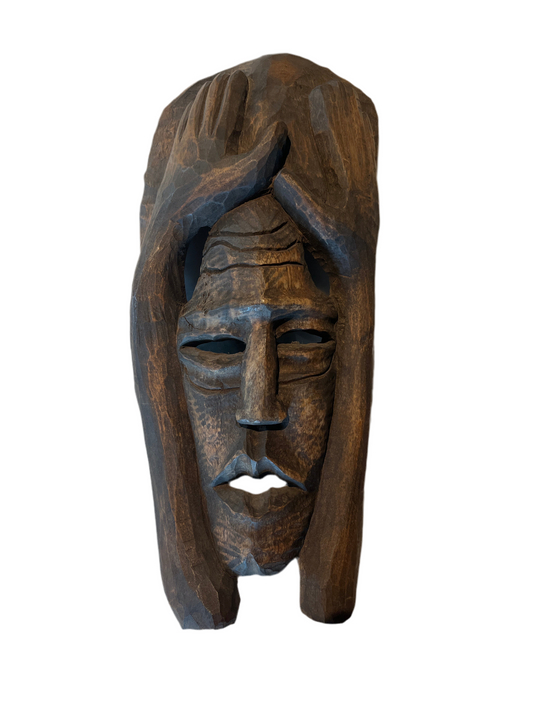 SEE NO EVIL FOLK ART