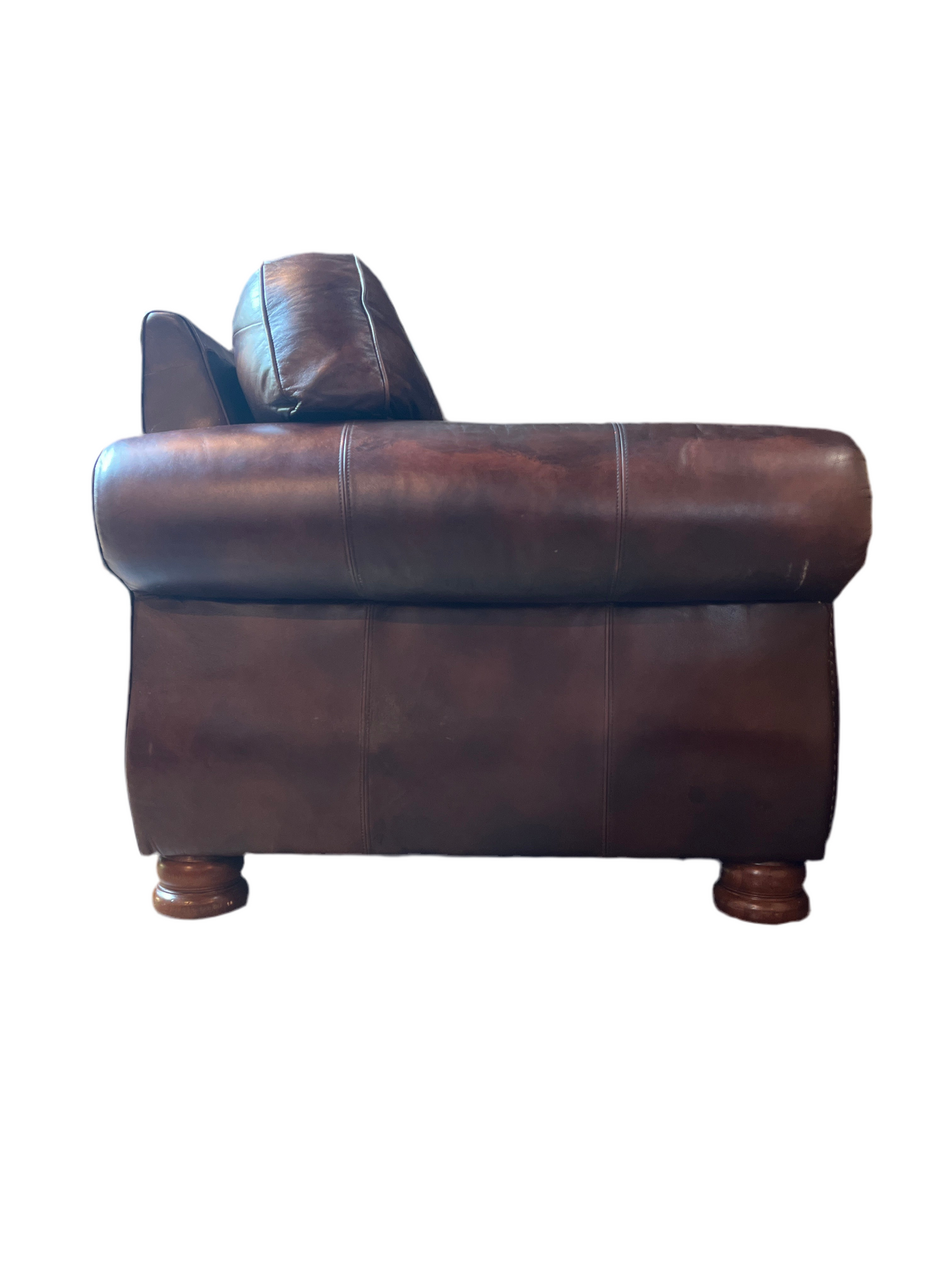 LEATHER THOMASVILLE SOFA/LOVESEAT