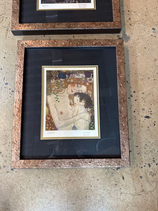 GUSTAV KLIMT MOTHER AND CHILD LIMITED EDITION