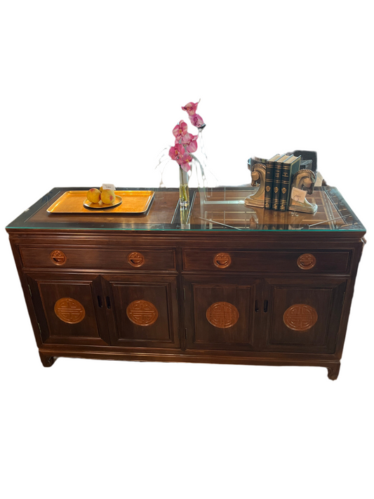 CHINESE ROSEWOOD SIDEBOARD