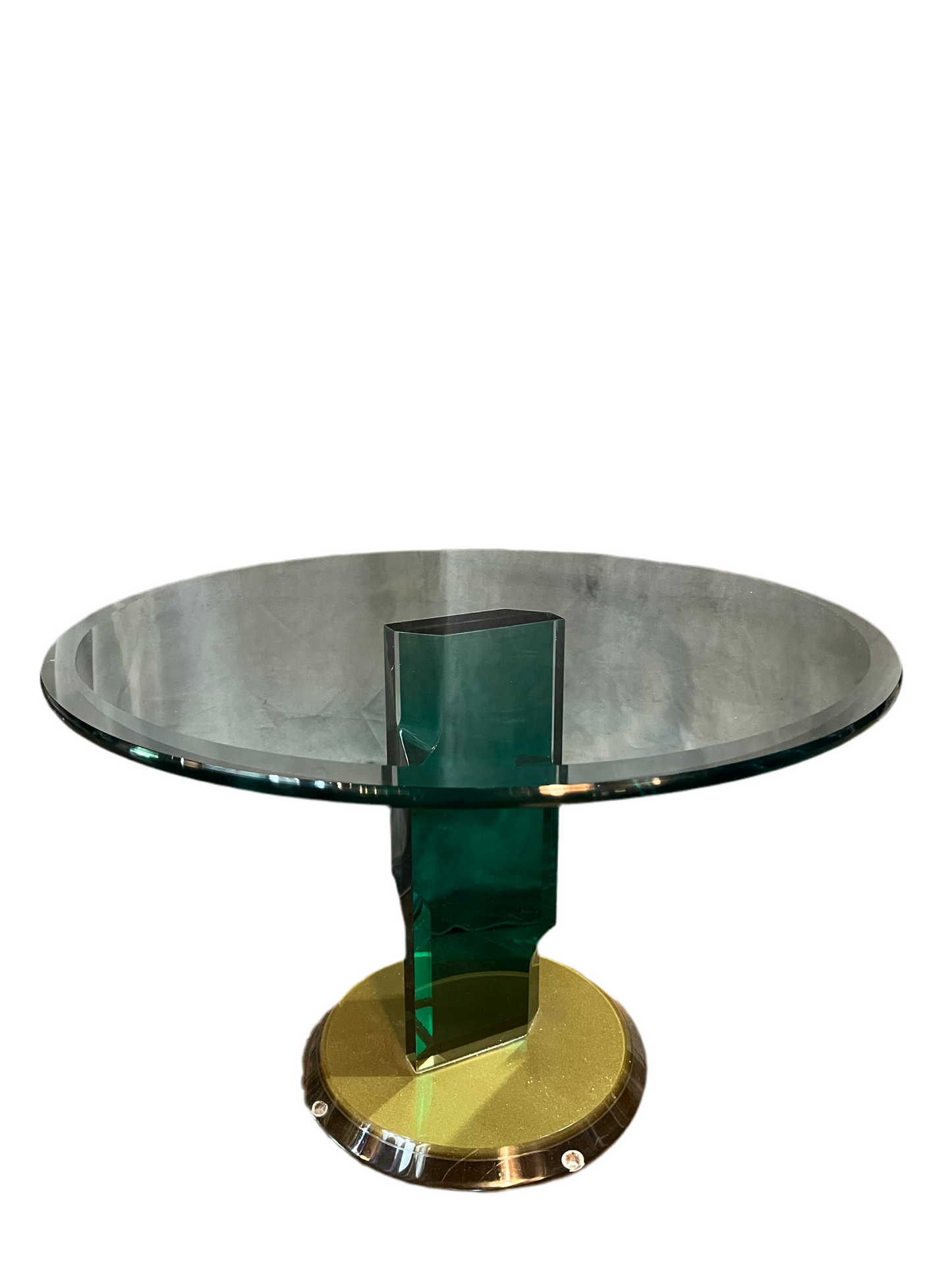 MODERN GLASS SIDE TABLE