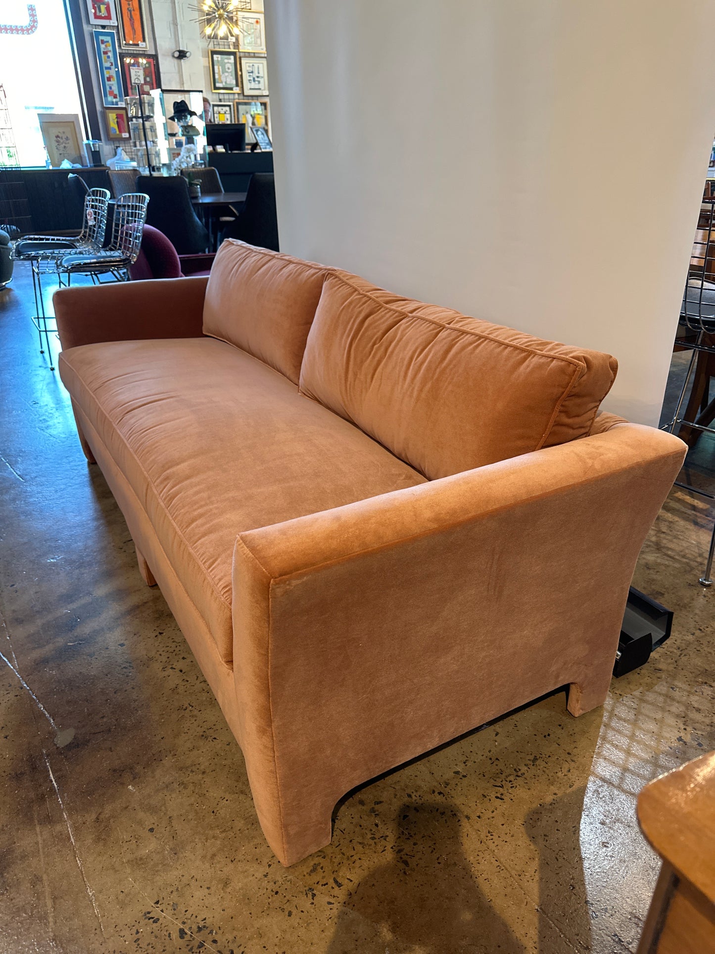 TUXEDO SOFA/PALOMA GRAPEFRUIT