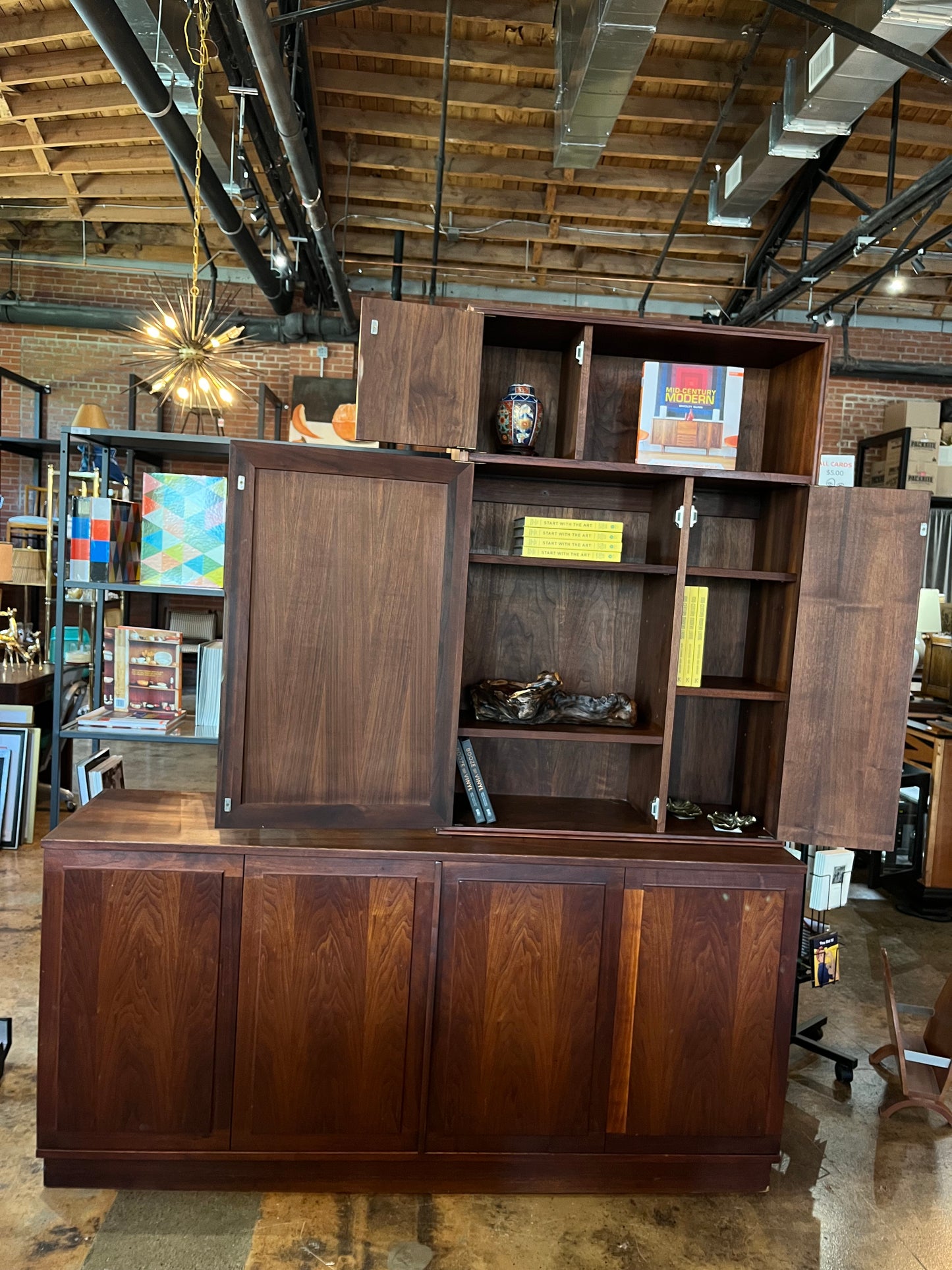 JACK CARTWRIGHT WALNUT CABINET