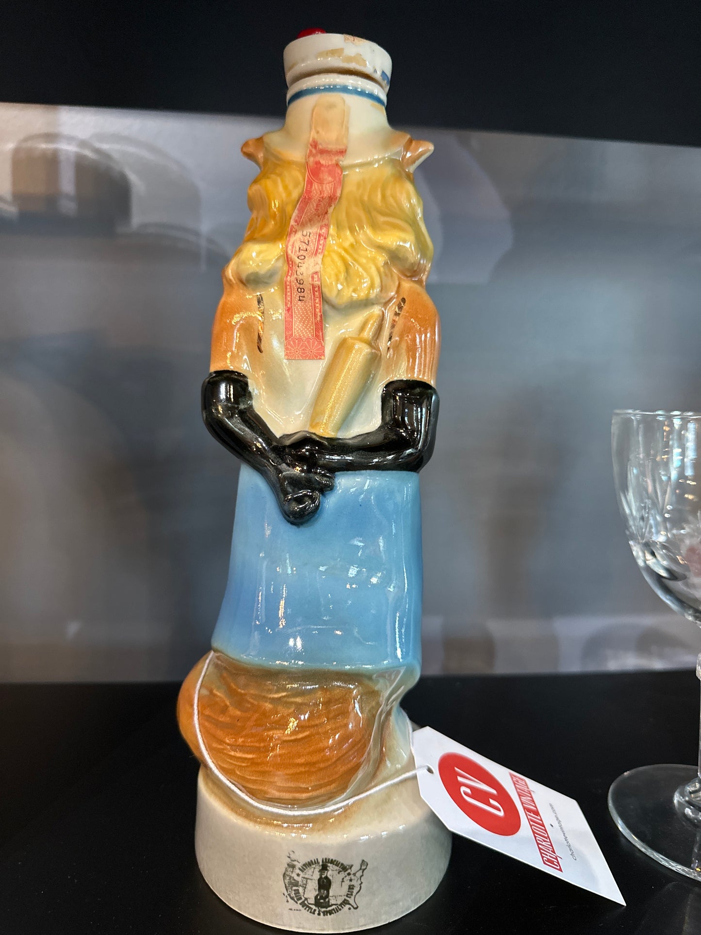 1974 FOX JIM BEAM DECANTER