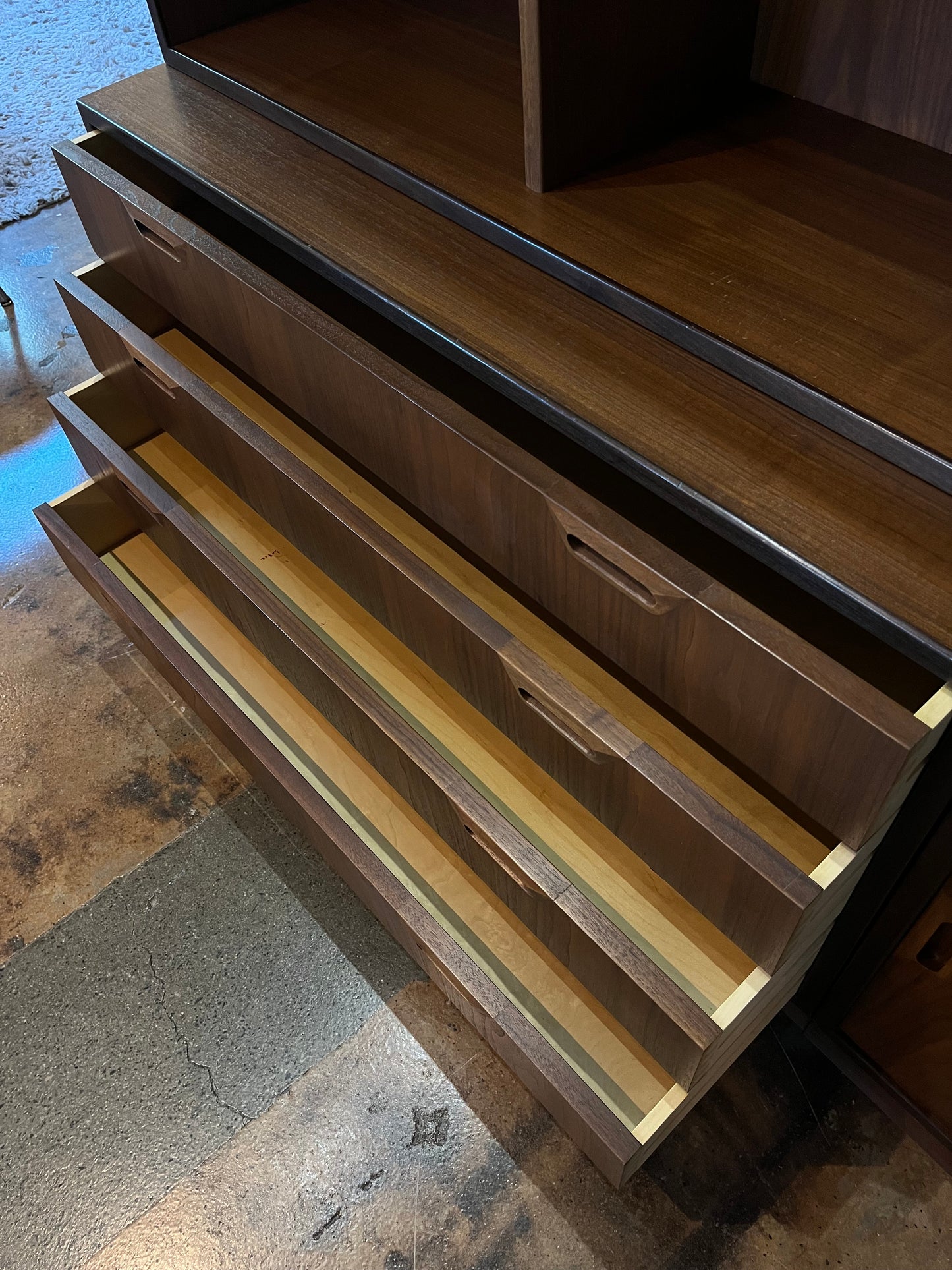MCM WALNUT SHELVING UNIT(S)