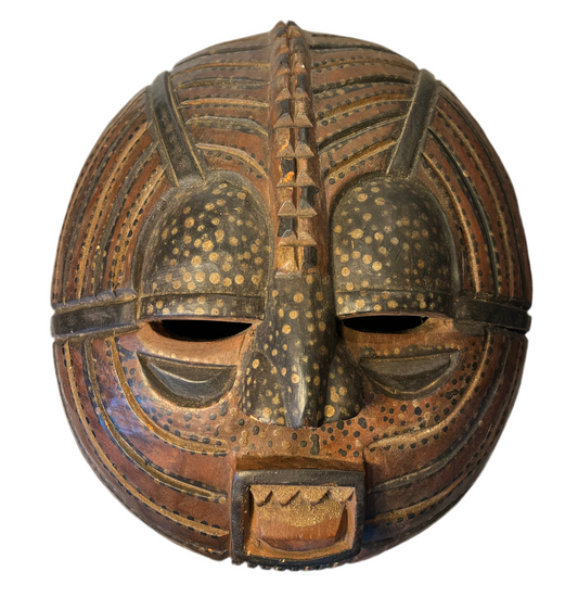 WOOD CONGOLESE AFRICAN MASK