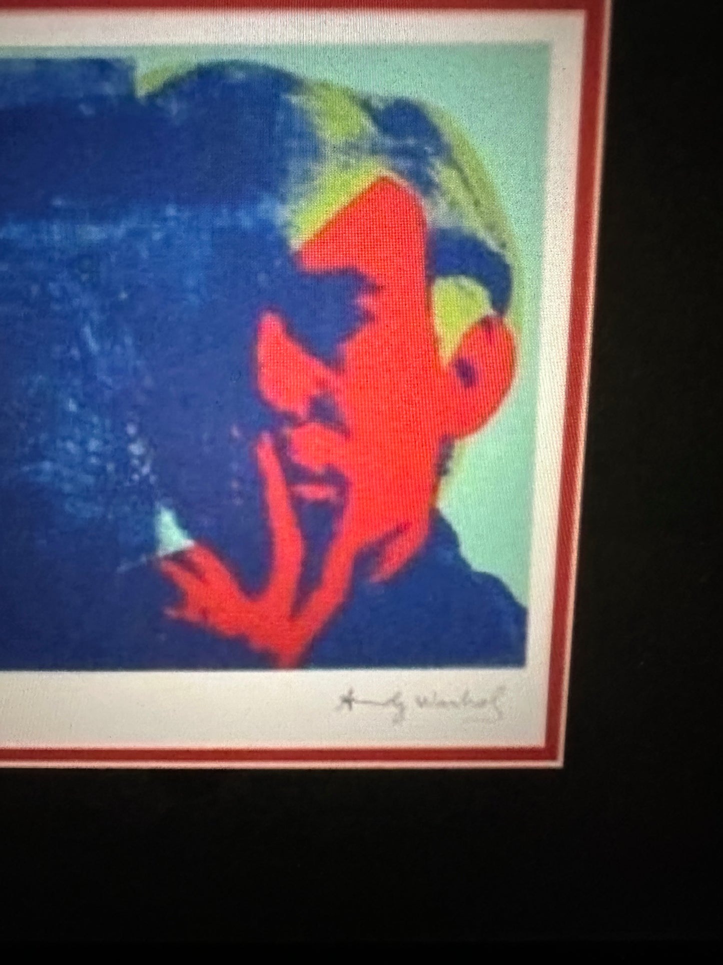 SELF PORTRAIT GICLEE BY ANDY WARHOL