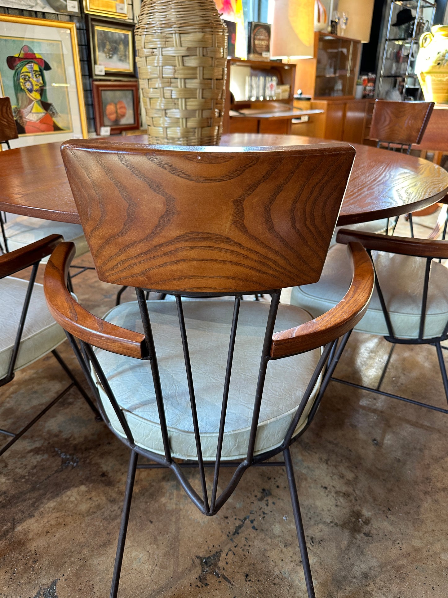 RICHARD MCCARTHY TABLE & 6 CHAIRS