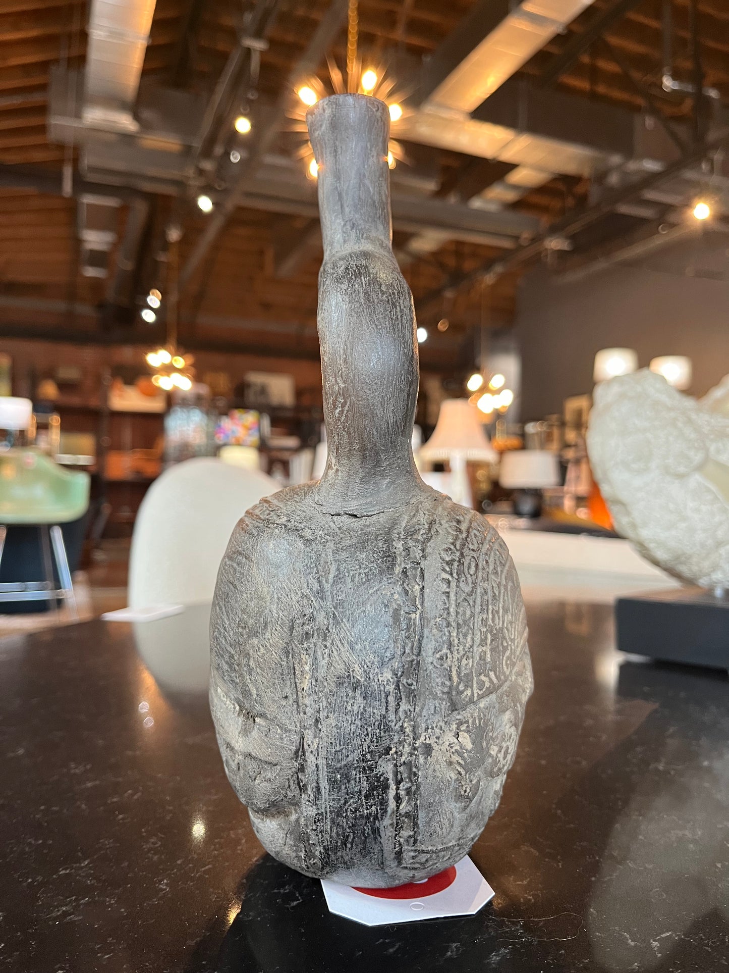 PERUVIAN CHIMU BLACKWARFE POTTERY