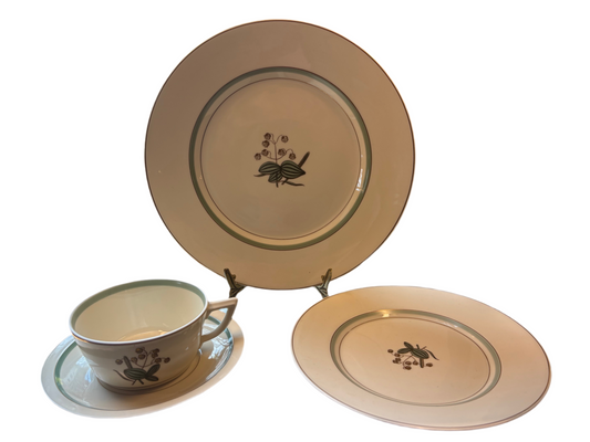 4PC ROYAL COPENHAGEN "QUAKING GRASS" SET