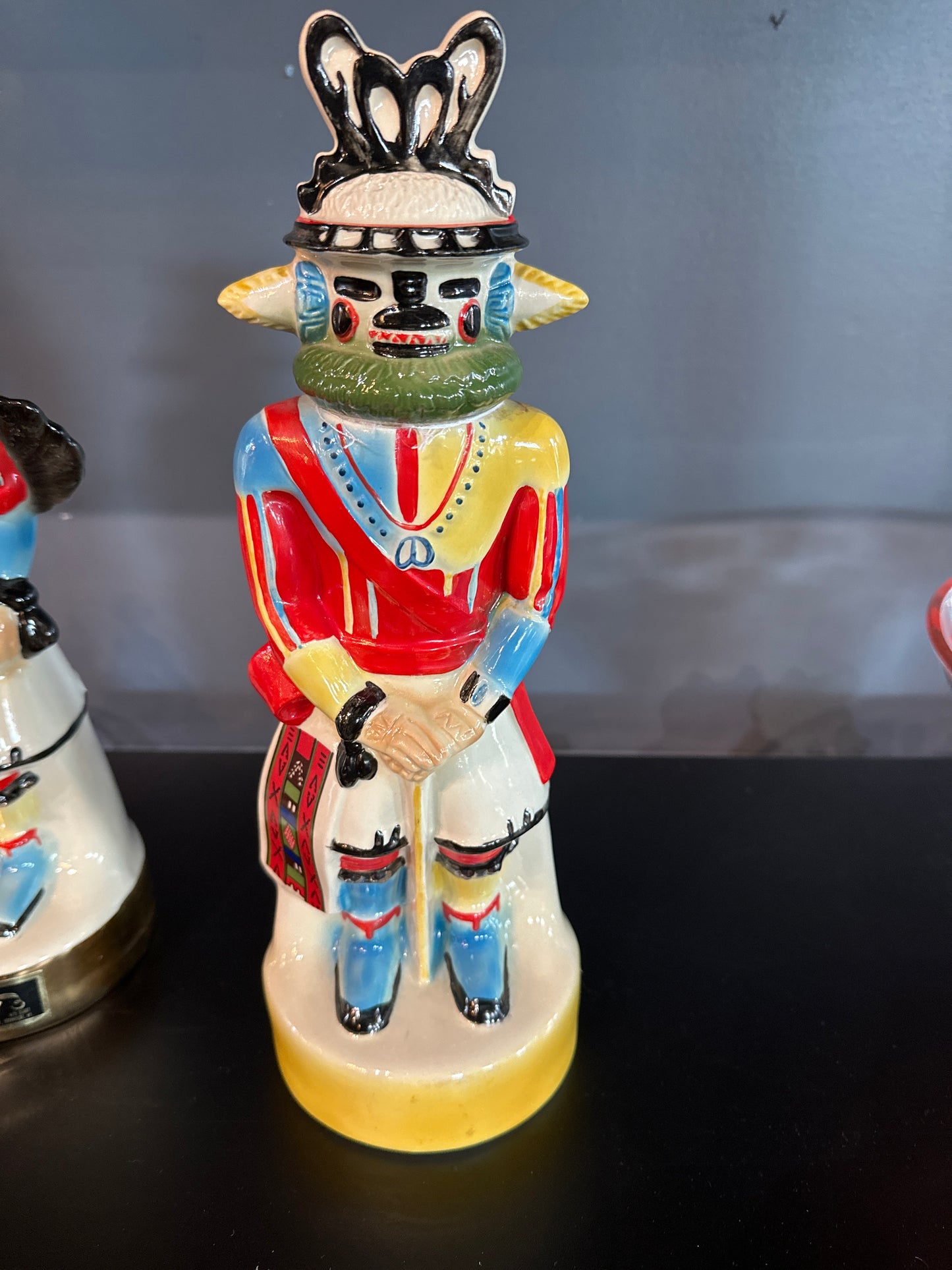 EZRA BROOKS 1974 HOPI KACHINA DECANTER