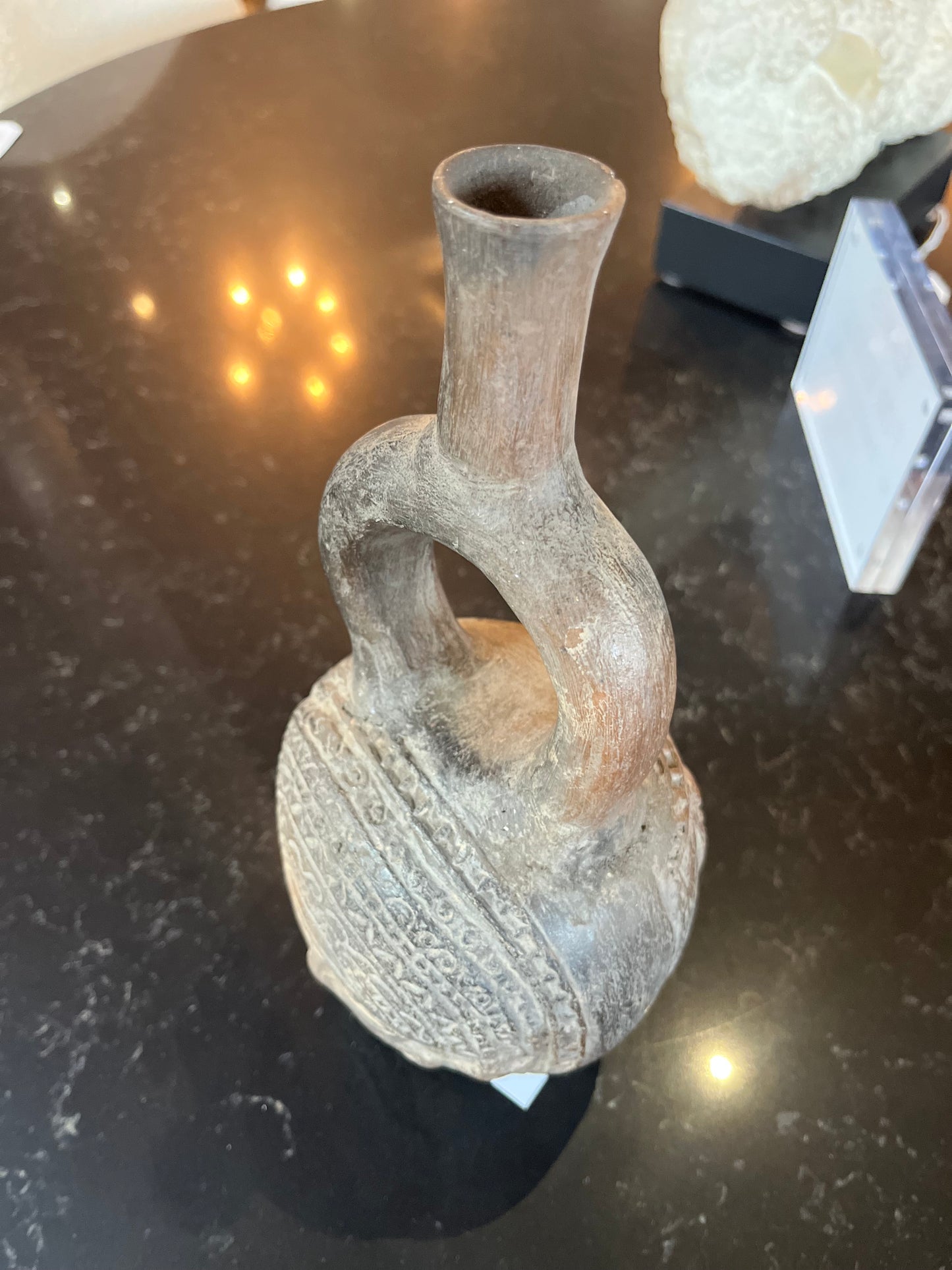 PERUVIAN CHIMU BLACKWARFE POTTERY